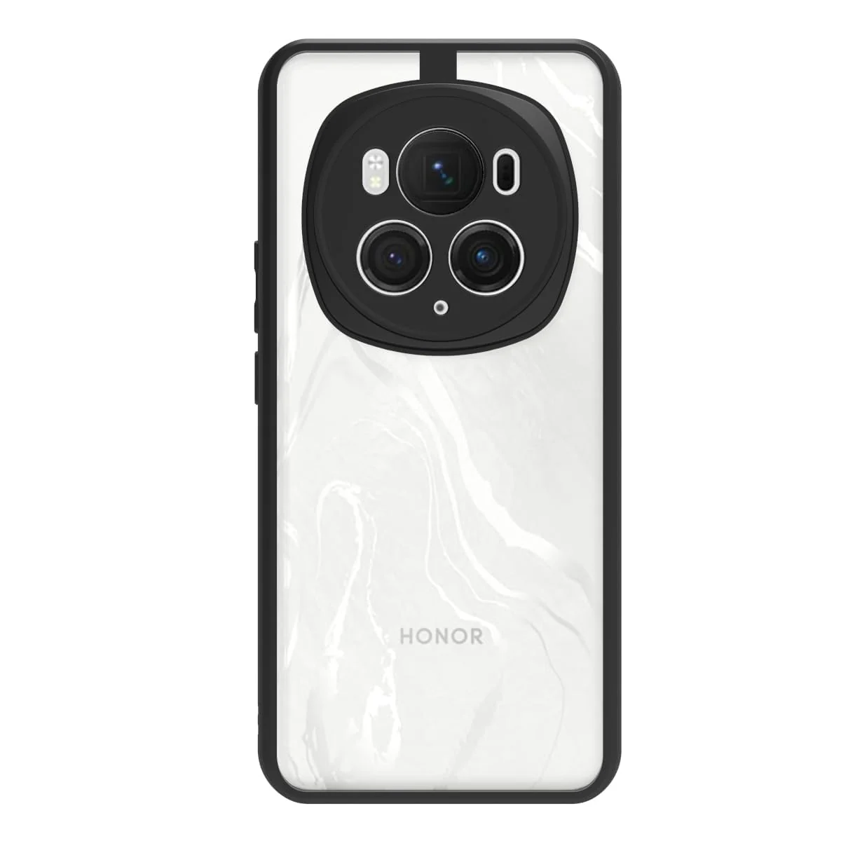 DL3 Mobilak Soft Silicone Protective Case for Honor Magic 6 Pro with Camera Protection and Military-Grade Protection - Black
