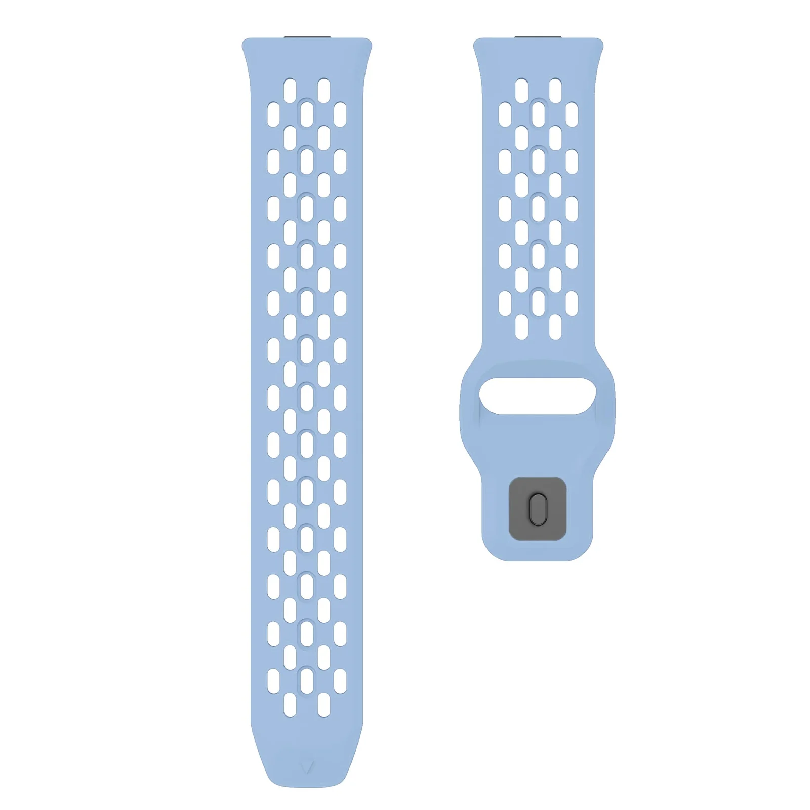 DL3 Mobilak Silicone Mesh Breathable Straps for Huawei Watch Fit 4 Pro Strap. Wristband Bands Bracelet Sports Bracelet Quick Release Adjustable Armband for Huawei Watch Fit 4/Fit 3 - Sky Blue