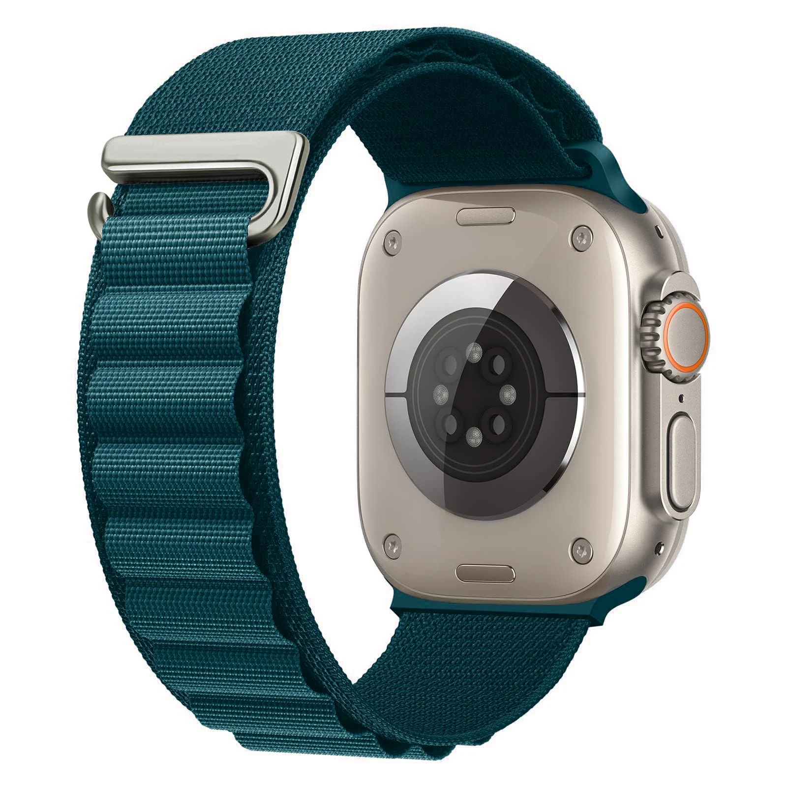 Apple Watch Ultra 49MM 45MM 44MM 42MM — DL3 Mobilak Trail/Alpine Loop Nylon Band Compatible with Apple Watch Ultra 2/Ultra Band 49mm 45mm 44mm 42mm, Adjustable with Metal C-Hook Strap for iWatch Ultra Series 9/8/7/6/5/4/3/2/1/SE2/SE
