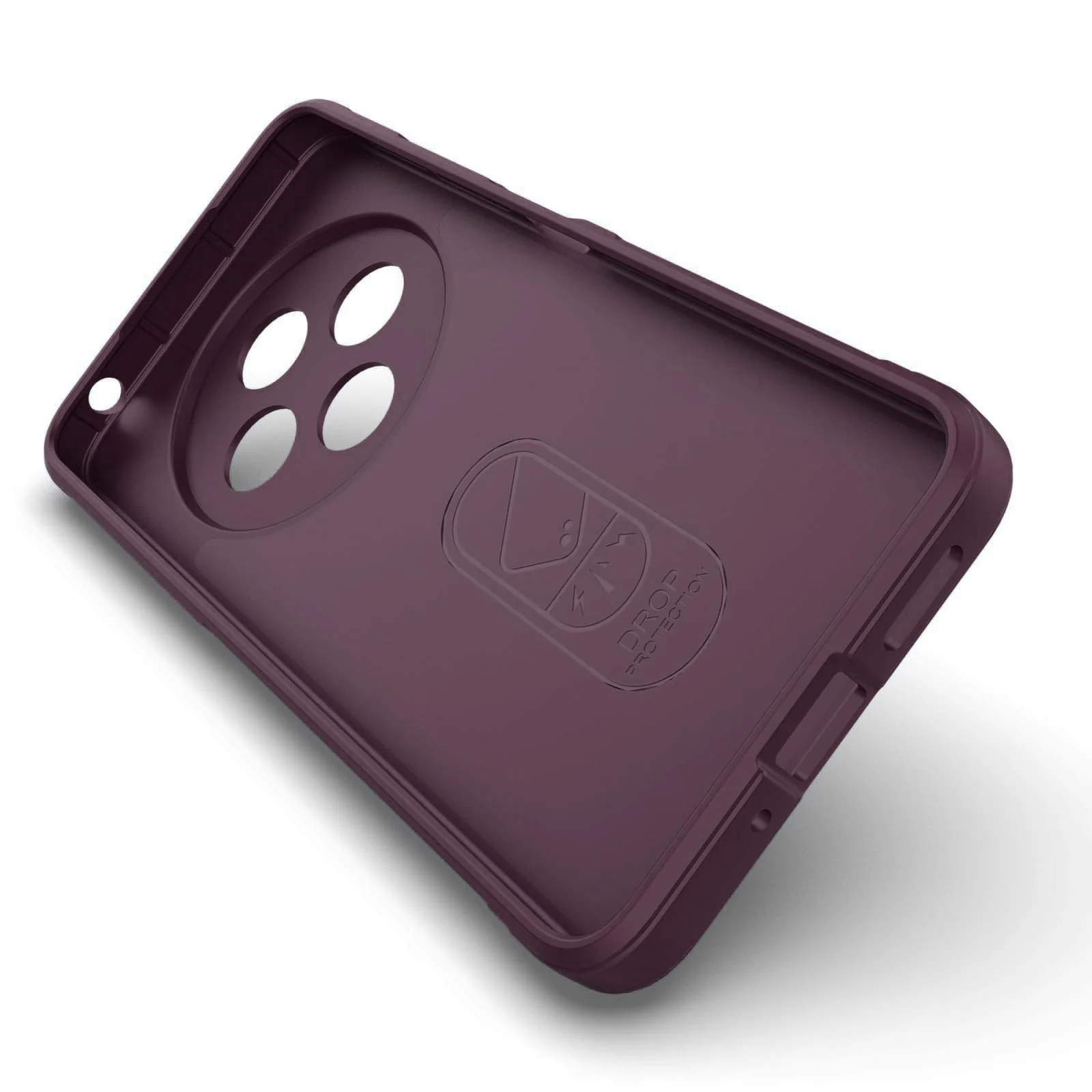 DL3 Mobilak Rugged Protective Case for Xiaomi Redmi 14C 4G / Poco C75, Camera protection, Shock-absorbing protection, Non-slip grip - Wine Red