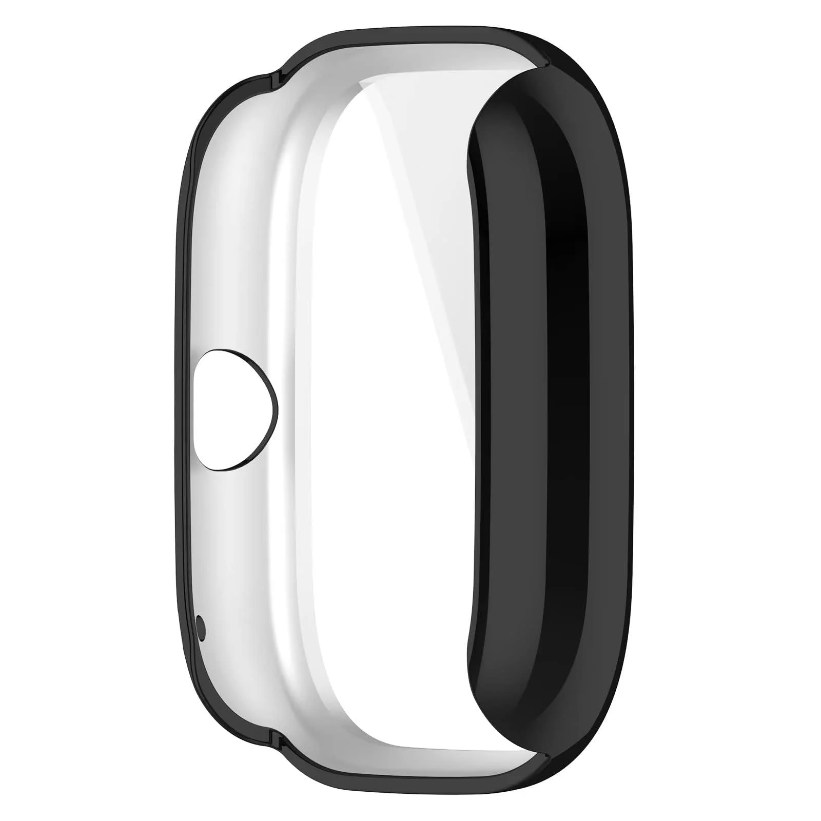 DL3 Mobilak Case Compatible with Amazfit GTS 4 Mini (Not for GTS4) Case All-Around Screen Protector Watch Soft TPU Shockproof Cover Slim Guard Thin Bumper Shell Protector - Back