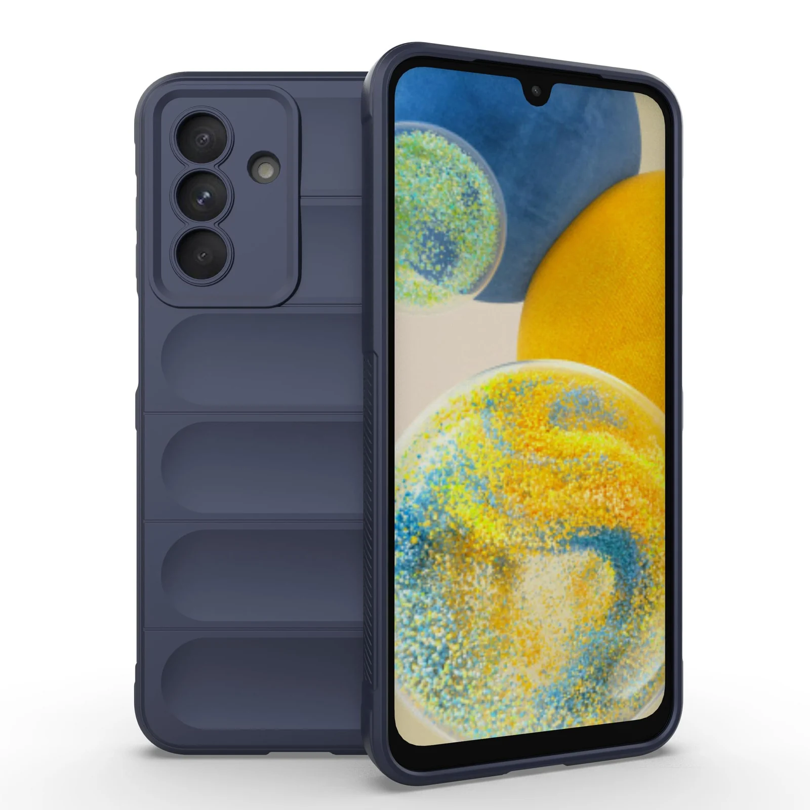 DL3 Mobilak Rugged Protective Case for Samsung Galaxy A26, Camera protection, Shock-absorbing protection, Non-slip grip - Blue