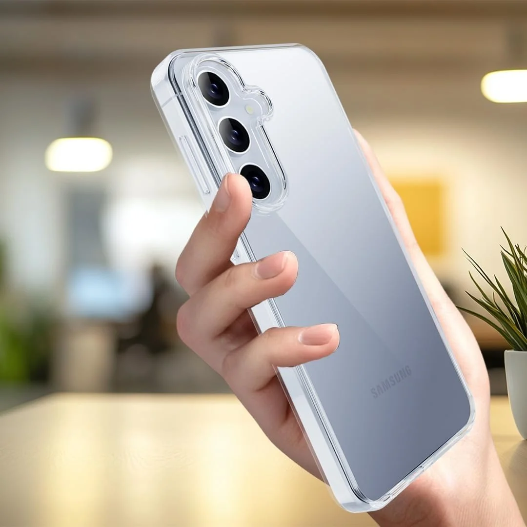 DL3 Mobilak Case Compatible with amsung Galaxy S25+ Plus 5G Case Crystal Soft TPU Gel Case Flexible Silicone Anti-Scratch TPU Cover - Clear