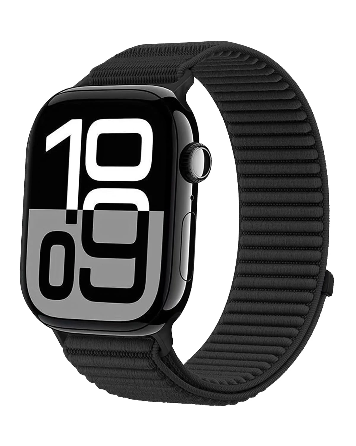 DL3 MOBILAK Elastic Nylon Watch Strap for Apple Watch 42 / 44 / 45 / 46 / 49 mm