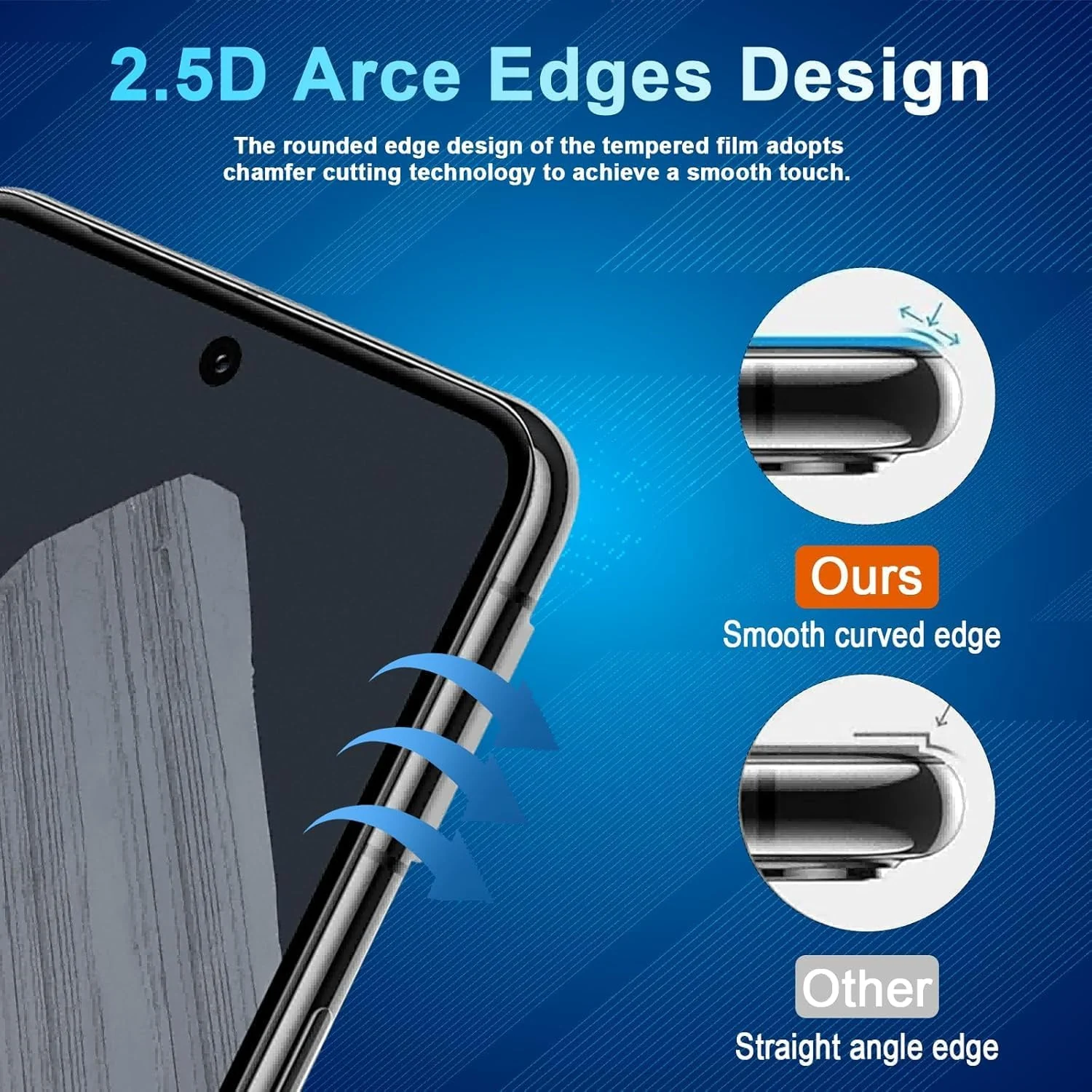 DL3 Mobilak Screen Protector for Google Pixel 8 Pro, Tempered Glass Screen Saver Premium HD Protective, Scratch Resistant, NO-Bubble, 9H Hardness, Full Coverage Film - Clear