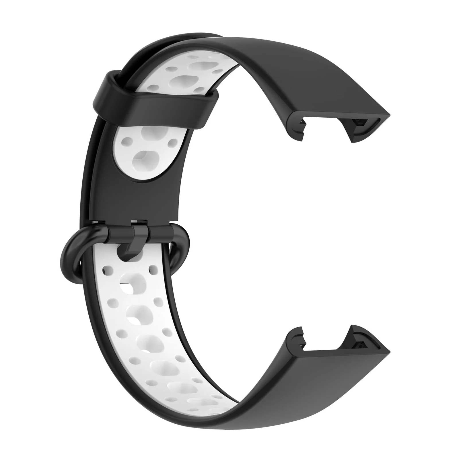 DL3 Mobilak Strap Compatible with Xiaomi Redmi Watch 2 Lite/Poco Watch/Redmi Watch 2 / Horloge 2 Soft Replacement Sport Silicone Strap - Black