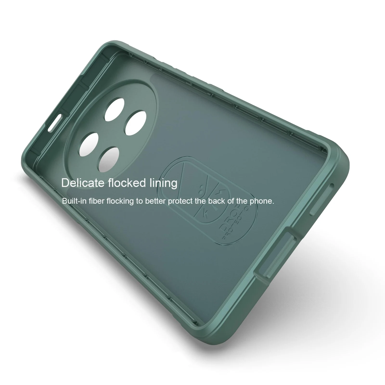 DL3 Mobilak Flexible Silicone and TPU Protective Case with Camera Protection for Honor X9C - Green