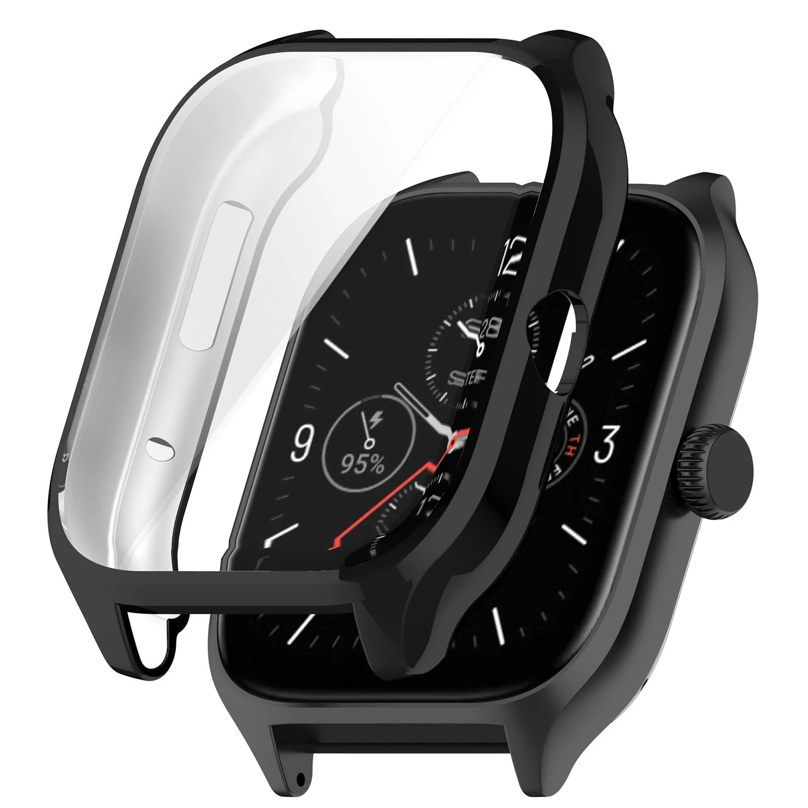 DL3 Mobilak Case Compatible with Amazfit GTS 4 (Not for GTS4 Mini) Case Watch Soft TPU Shockproof Cover Slim Guard Thin Bumper Shell Protector For Amazfit GTS4