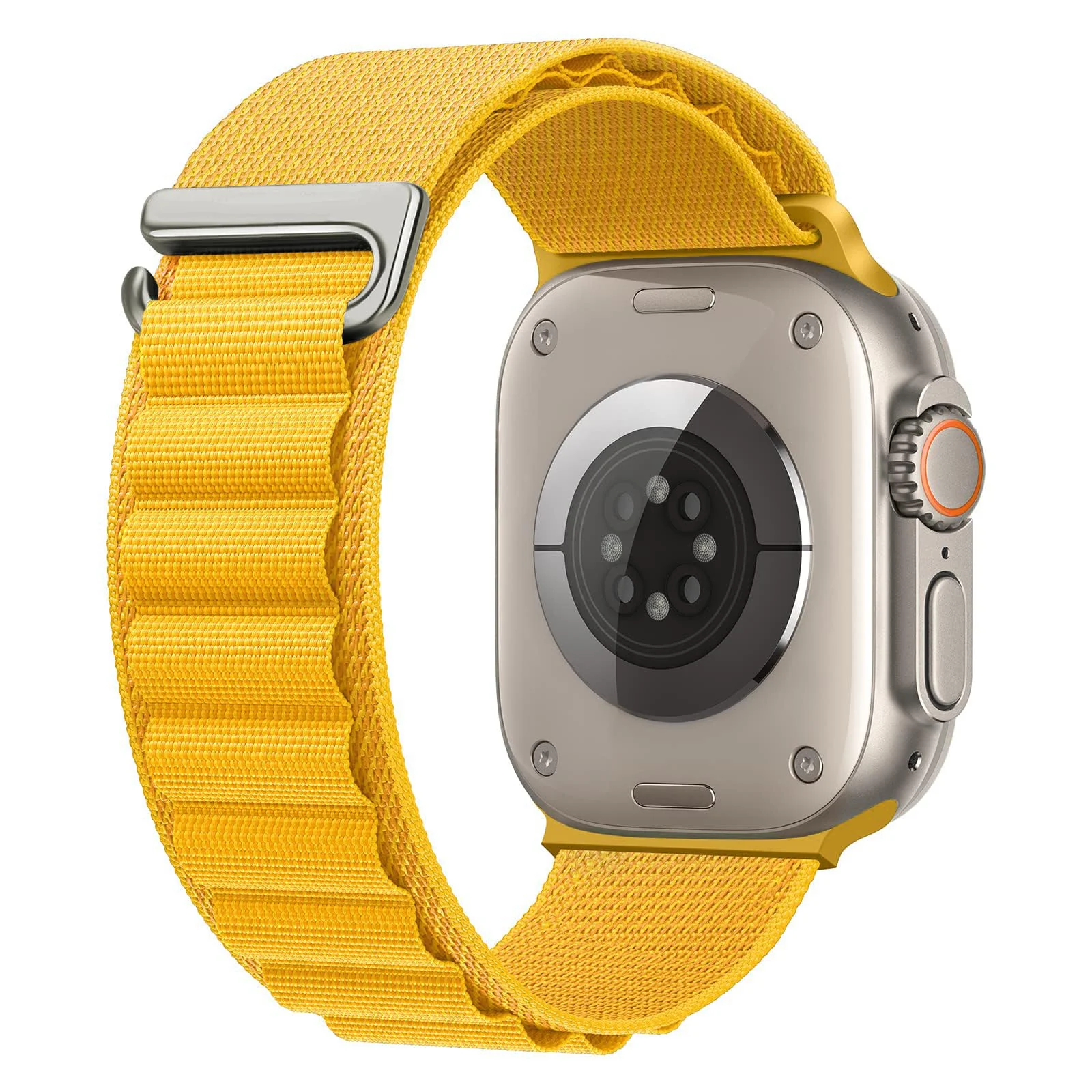 Apple Watch Ultra 49MM 45MM 44MM 42MM — DL3 Mobilak Trail/Alpine Loop Nylon Band Compatible with Apple Watch Ultra 2/Ultra Band 49mm 45mm 44mm 42mm, Adjustable with Metal C-Hook Strap for iWatch Ultra Series 9/8/7/6/5/4/3/2/1/SE2/SE