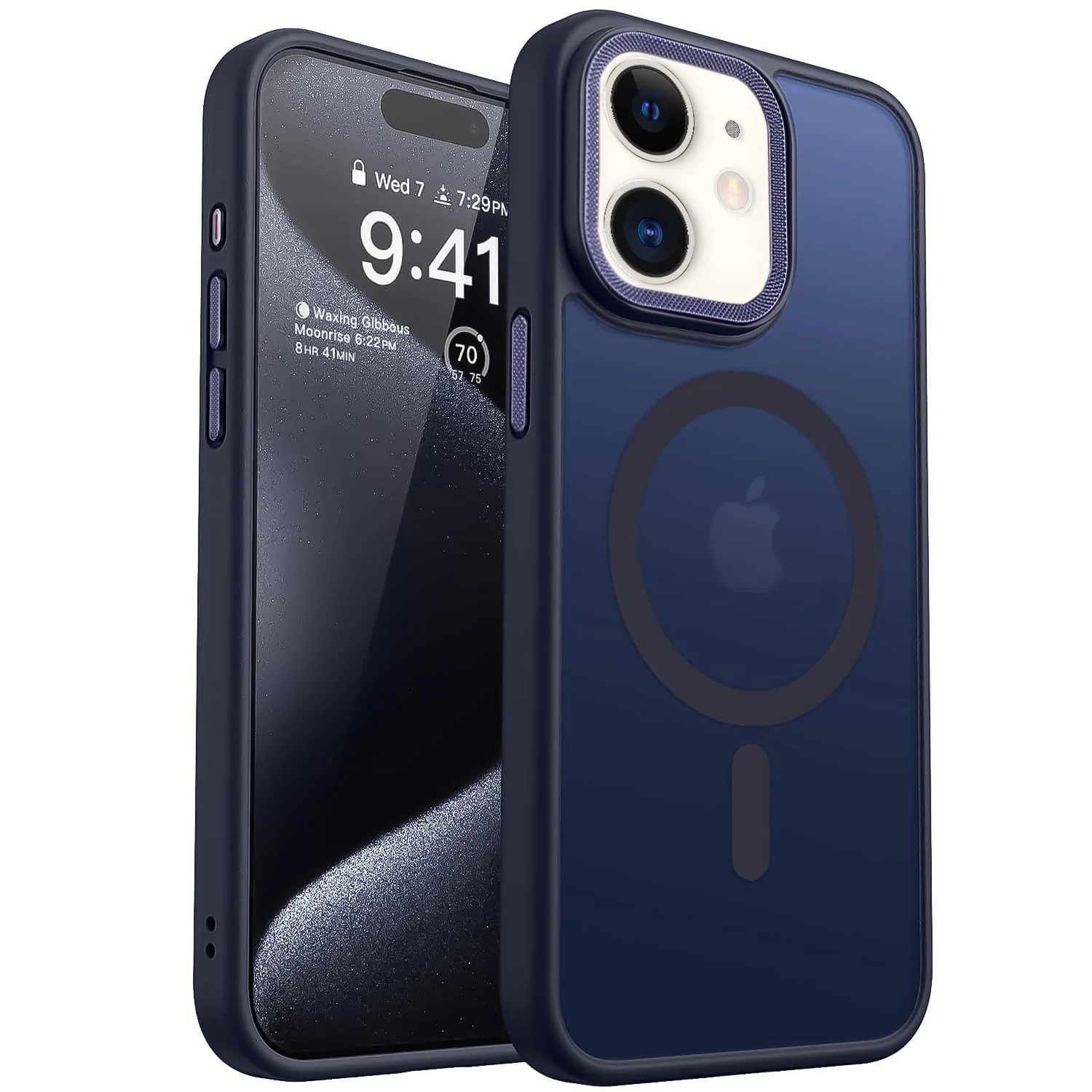 Dl3 Mobilak Case for iphone 11 (6.1 inch) Case Magnetic Translucent Matte Phone Cases [Compatible with MagSafe] Thin Slim Fit Shockproof Bumper Protective Cover for Women Men Girls (Gray)
