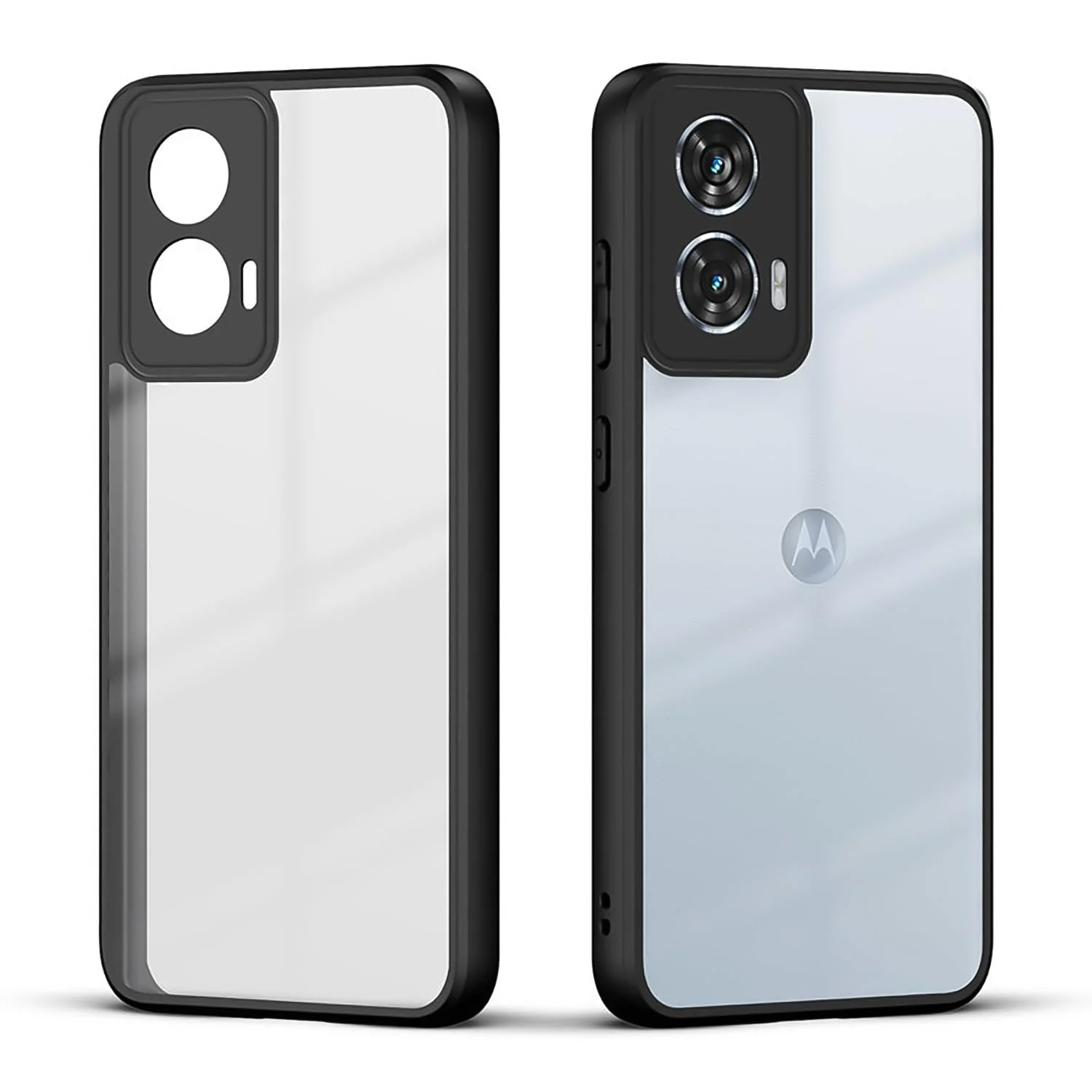 DL3 Mobilak Rugged Protective Case for Motorola Moto G35 5G, Camera protection, Shock-absorbing protection, Scratch-resistant surface - black