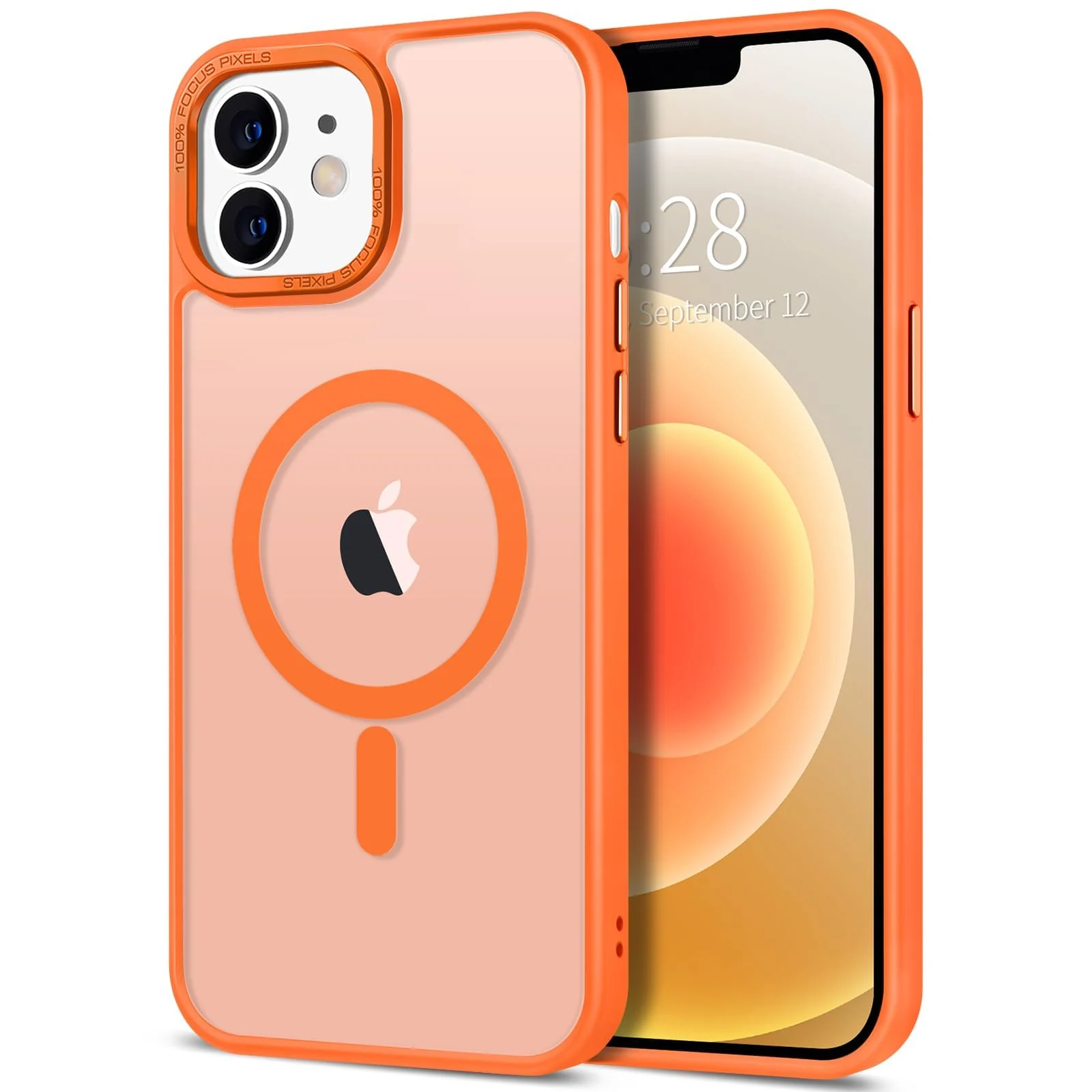 DL3 MOBILAK Protective Phone Case for Apple iPhone 11 - Orange