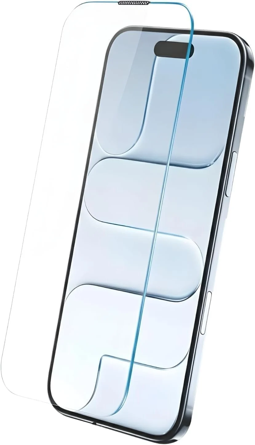 DL3 Mobilak for iPhone 15 Plus 6.7 Tempered Glass Screen Protector, 9H Hardness Anti-Scratch Tempered Glass flim, Case Friendly, Anti-Scratch - Clear