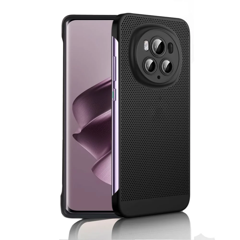 Honor Magic 6 Pro 5G Heat Dissipation Case with Built-in Camera Lens Protector — DL3 Mobilak PC Protective Case for Honor Magic 6 Pro 5G, Supports wireless charging, Camera protection, Shock-absorbing protection