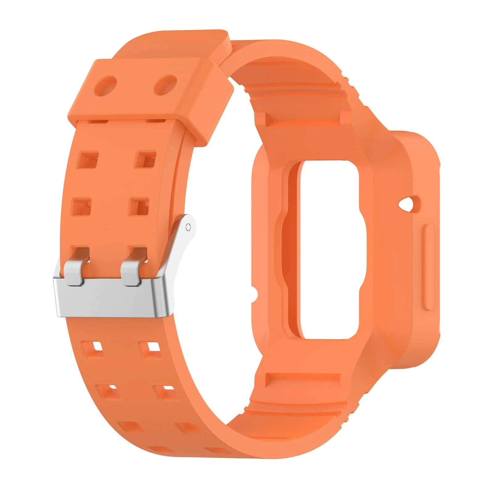 DL3 Mobilak Replacement Wrist Band Compatible with Xiaomi Redmi Watch 2 Lite/Mi Watch Lite/Poco Watch/Redmi Watch 2/Horloge 2, Adjustable Soft Silicone Wrist Strap with Cover - Black