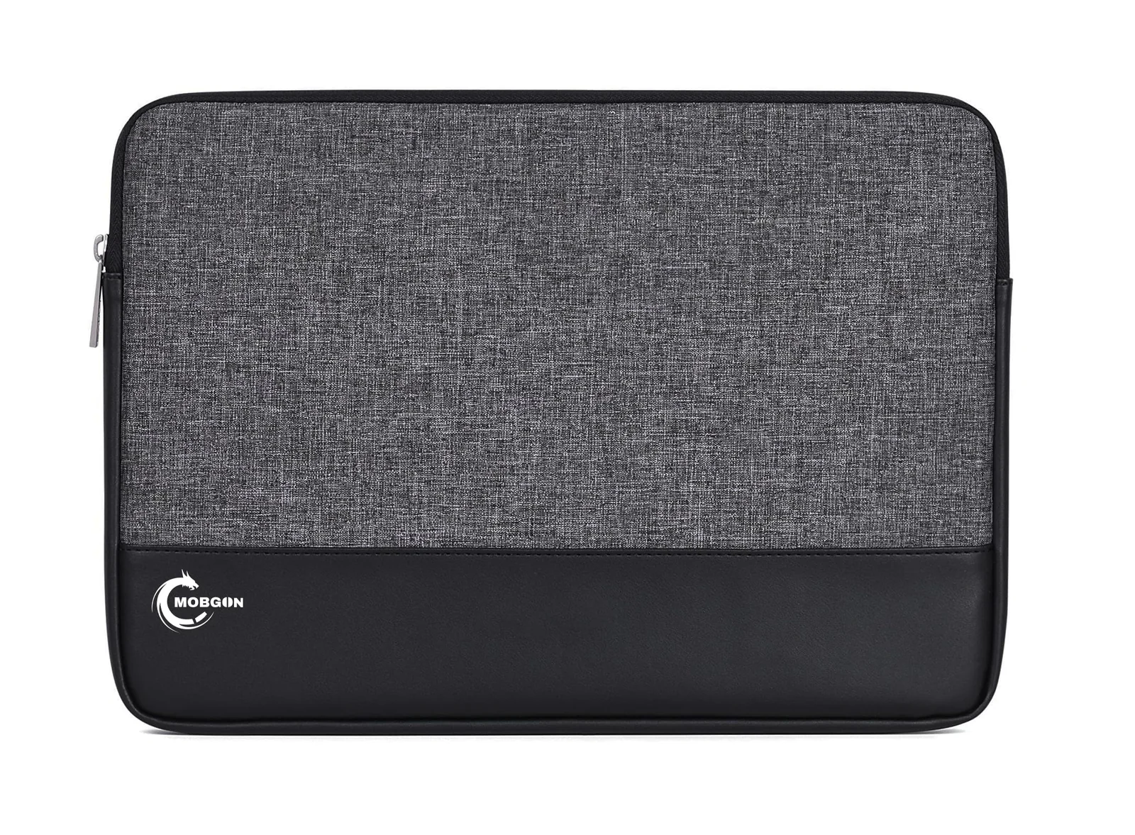 Mobigon Laptop Sleeve 15.6 Inch, Shockproof Protective Traveling Computer Case, Water Resistant Portable Laptop Carrying Bag Compatible for Lenovo, HP, Dell, Asus, MacBook, Notebook, Black - Gray