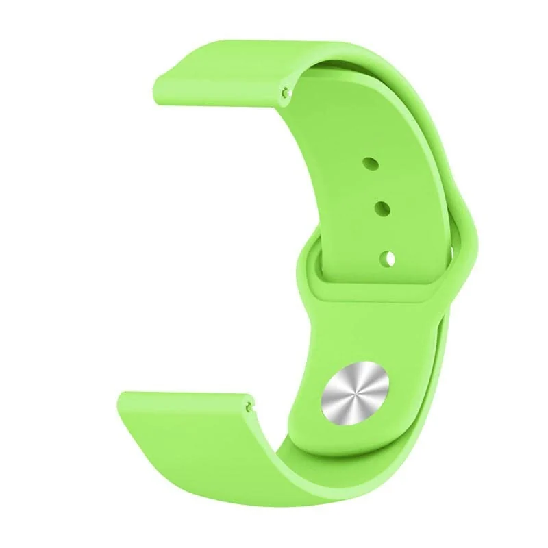 DL3 Mobilak Silicone Band 22MM Strap For Samsung Galaxy Watch 3 45mm/Watch 46mm/Gear S3/For Huawei watch GT4 GT3 46MM/Watch 3&4/3&4 Pro/GT2E/GT2 Pro/GT GT2 46MM/Amazfit GTR 4/3/3 Pro/2/2e - Black