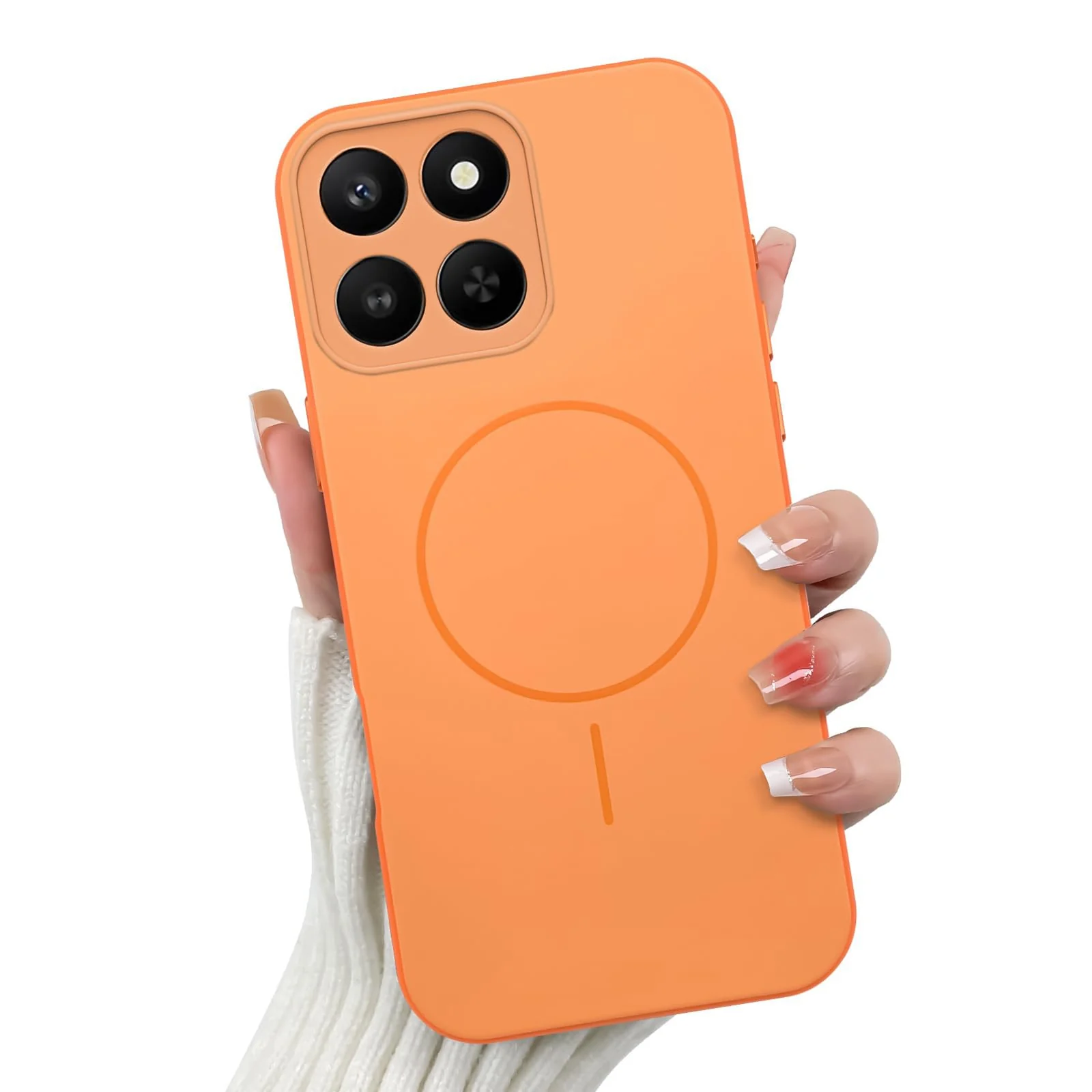 DL3 Mobilak Case For Motorola Moto G86 Slim Design [Not Compatible with MagSafe] Soft Silicone Case Flexible TPU Anti-Scratch Protective Cover with Full Camera Protection