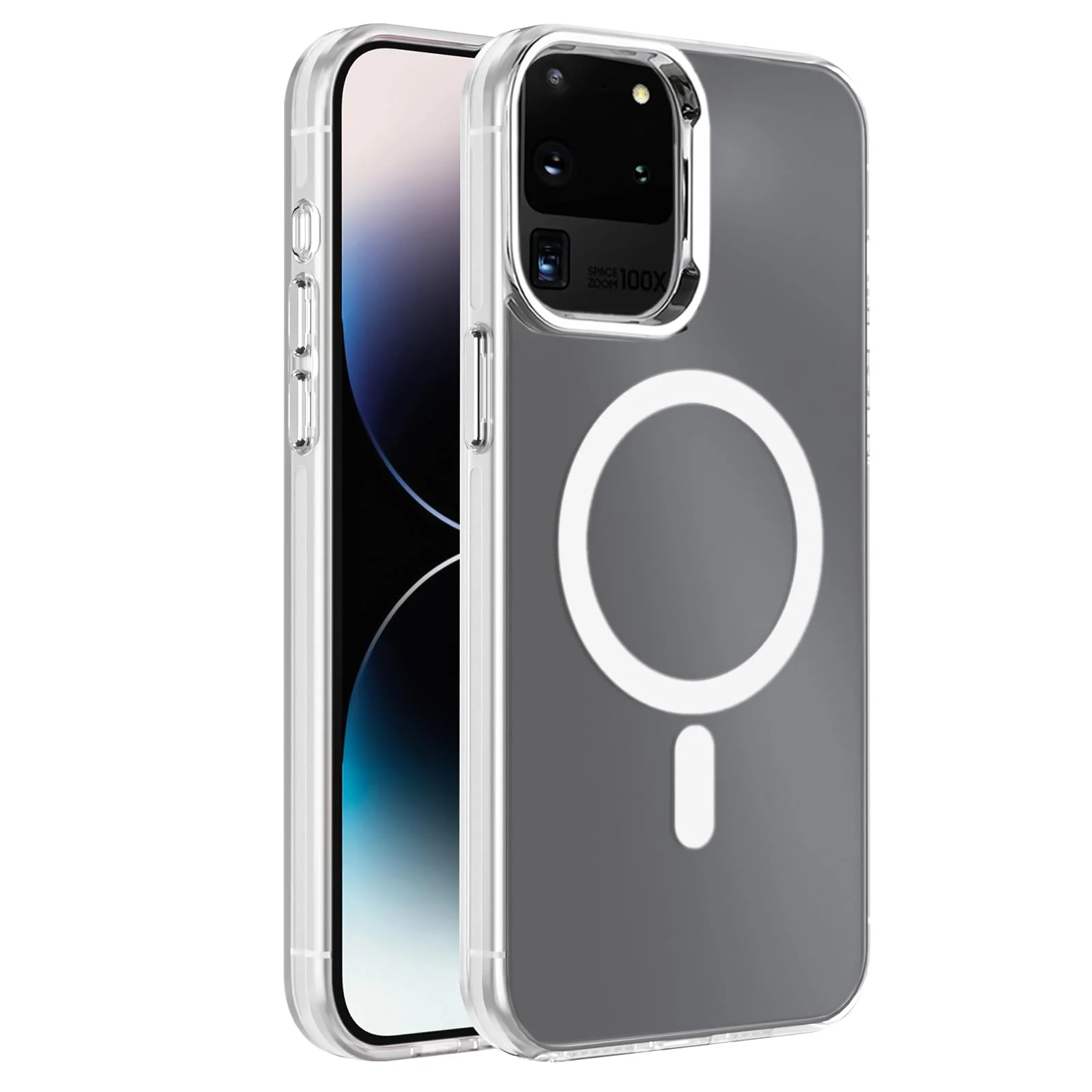 DL3 Mobilak Case For Samsung Galaxy S20 Ultra Case Crystal [Not Compatible with MagSafe] Soft TPU Gel Case Flexible Silicone Anti-Scratch TPU Cover - Clear