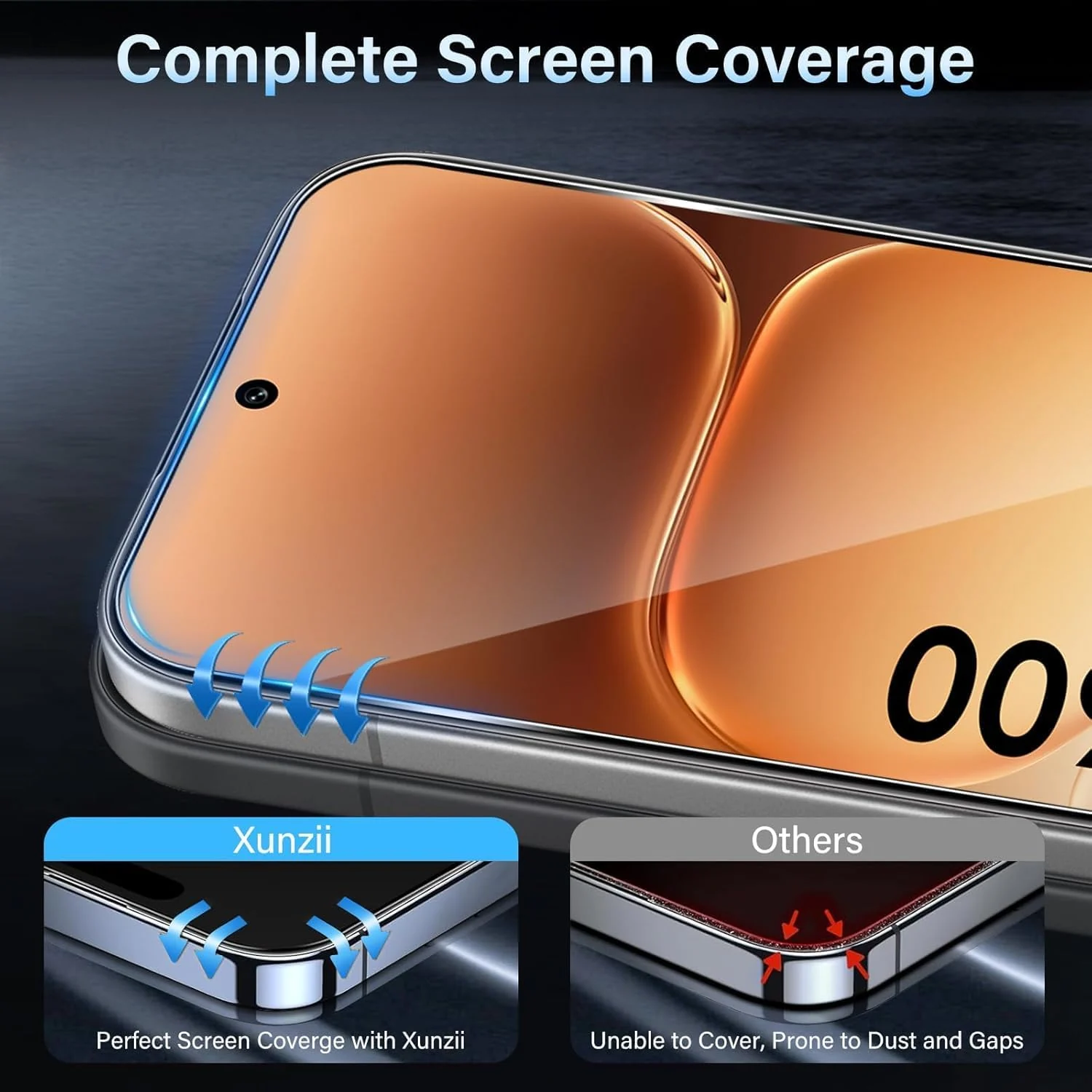 DL3 Mobilak for Honor 600 / Honor 600 Pro Tempered Glass Screen Protector, 9H Hardness Anti-Scratch Tempered Glass flim, Friendly, Anti-Scratch - Clear