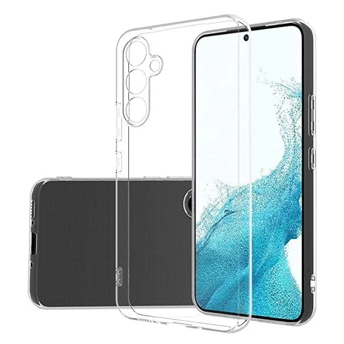 DL3 Mobilak Case Compatible with Samsung Galaxy A17 / A26 5G, Case Crystal Soft TPU Gel Case Flexible Silicone Anti-Scratch Camera Protection TPU Cover - Clear