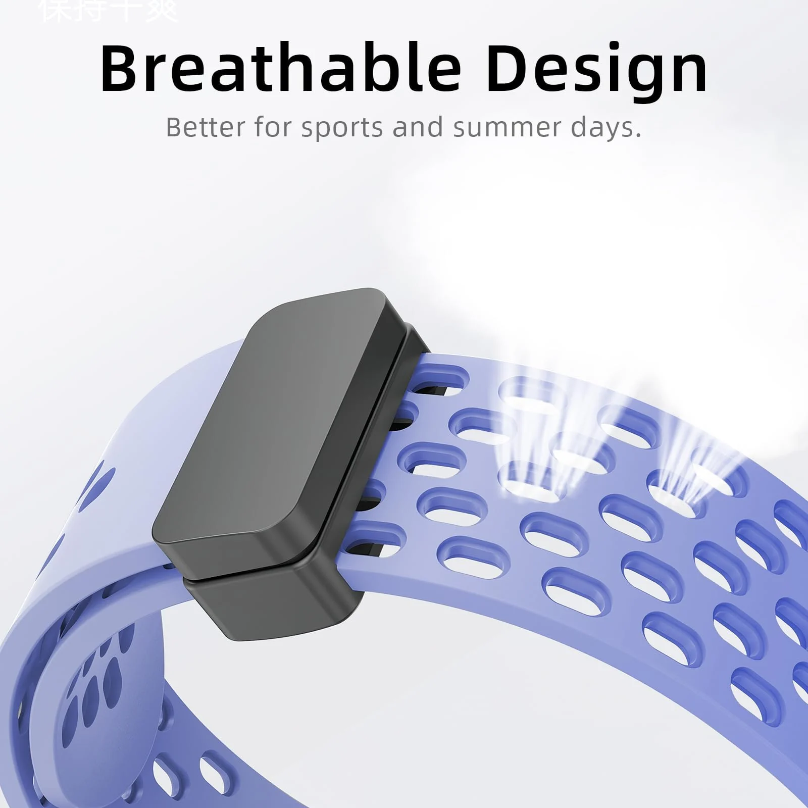 DL3 Mobilak Magnetic Bands for Apple Watch Band 41mm 40mm 38mm, for Women Men, Soft Silicone Magnetic Buckle Breathable Sport Watch Strap for iWatch Series SE 8 7 6 5 4 3 2 1 (Lilac) - Lilac Purple