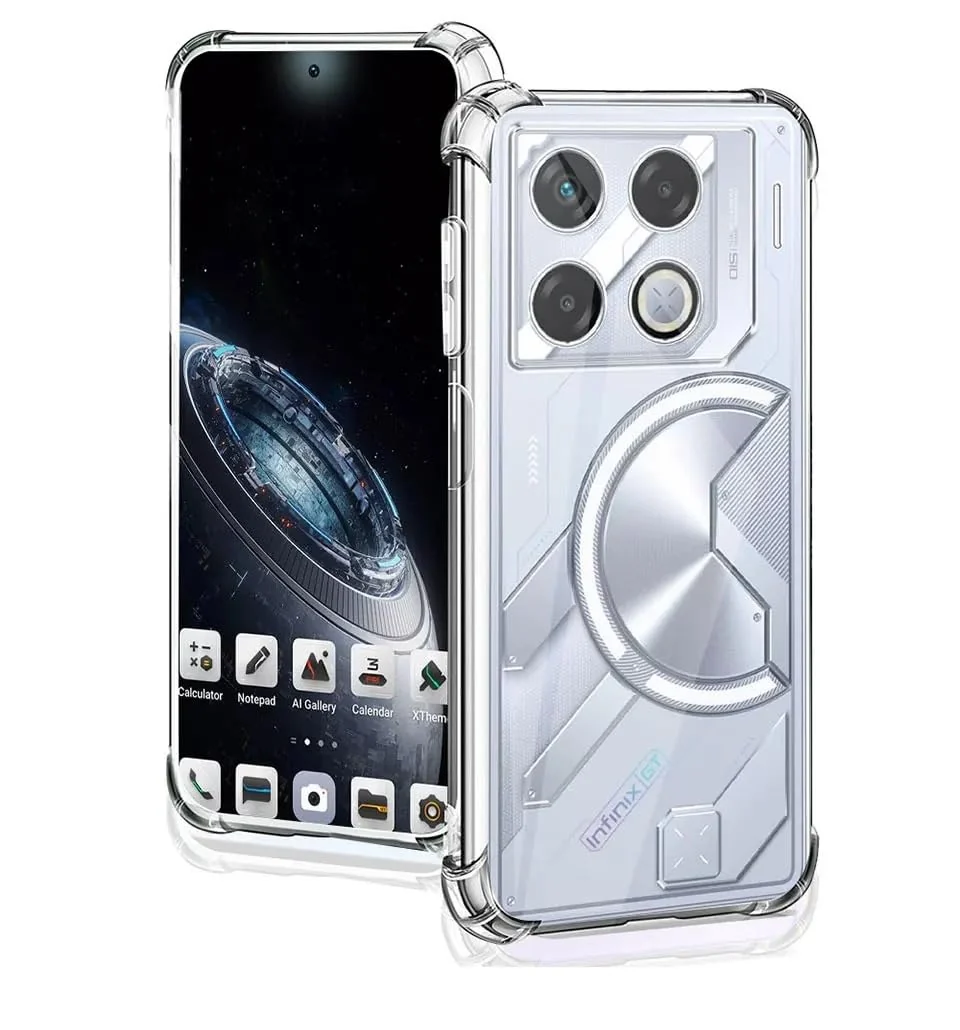 DL3 Mobilak Clear TPU Case for Infinix GT 20 Pro 5G, Camera protection, Shock-absorbing protection, Scratch-resistant surface - Clear