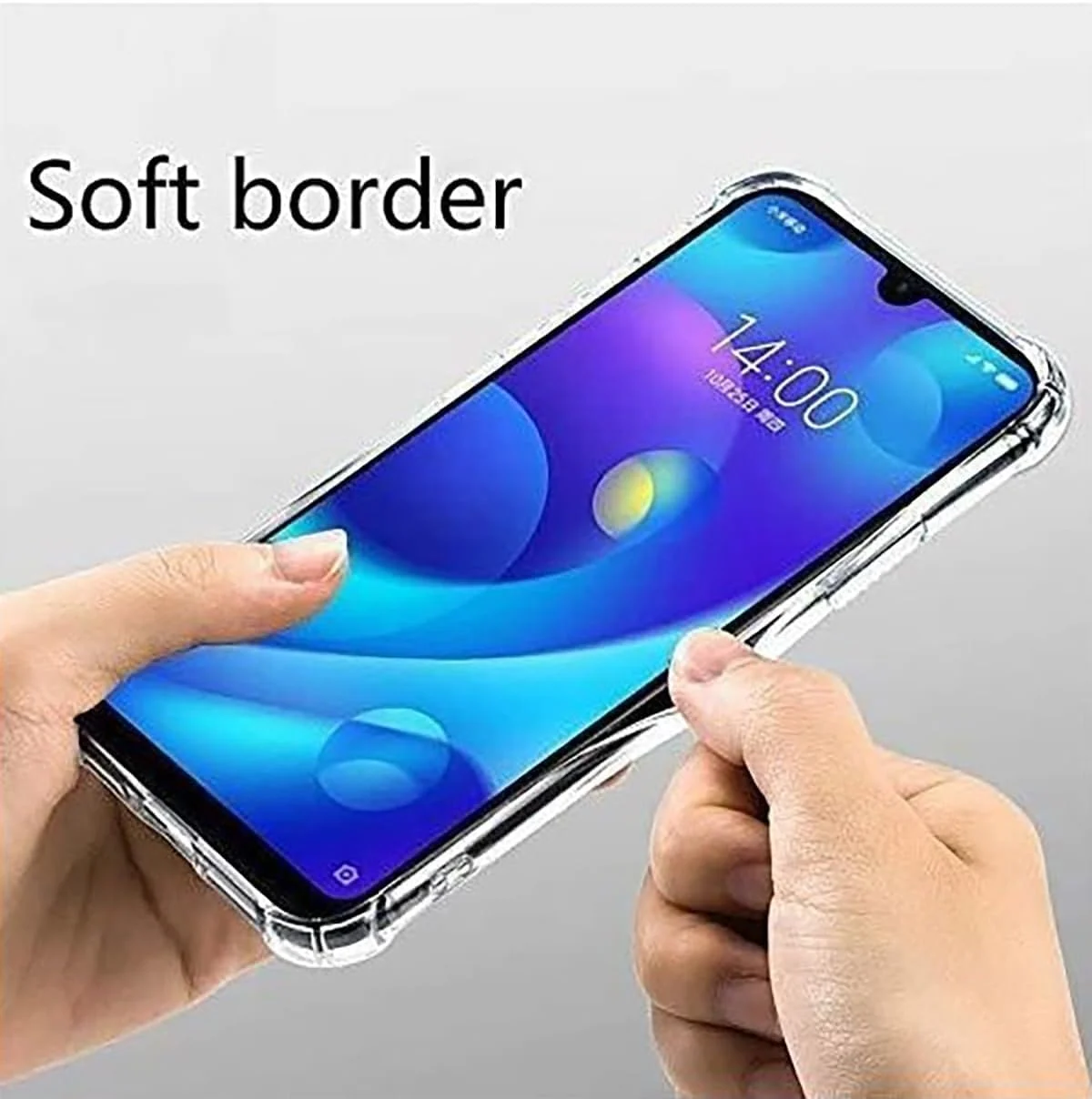 DL3 Mobilak Clear TPU Protective Case for Infinix Smart 4 X653 with Camera Protection and Shockproof Design - Clear