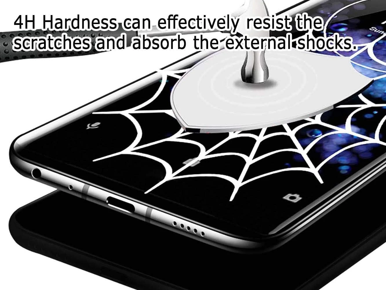DL3 Mobilak Samsung Galaxy S9 Privacy Screen Protector, Anti-Spy 9H Hardness Tempered Glass Film [Case Friendly] [Bubble Free] - Black