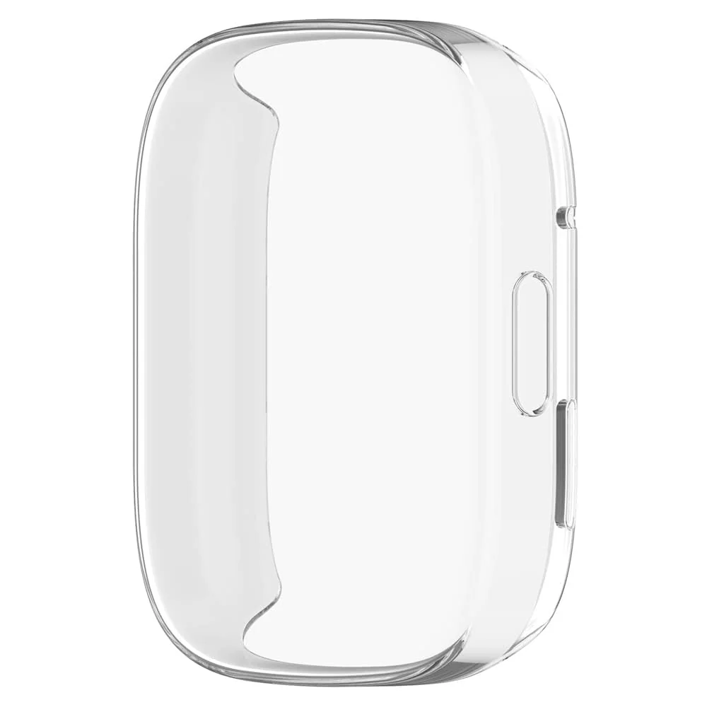 DL3 Mobilak Case Compatible with Xiaomi Redmi Watch 3 (Not Fit Watch 3 Active) Protective Case, Flexible TPU Full Protection Screen Protector Cover Scratch-Resistant Screen Protector Case - Clear