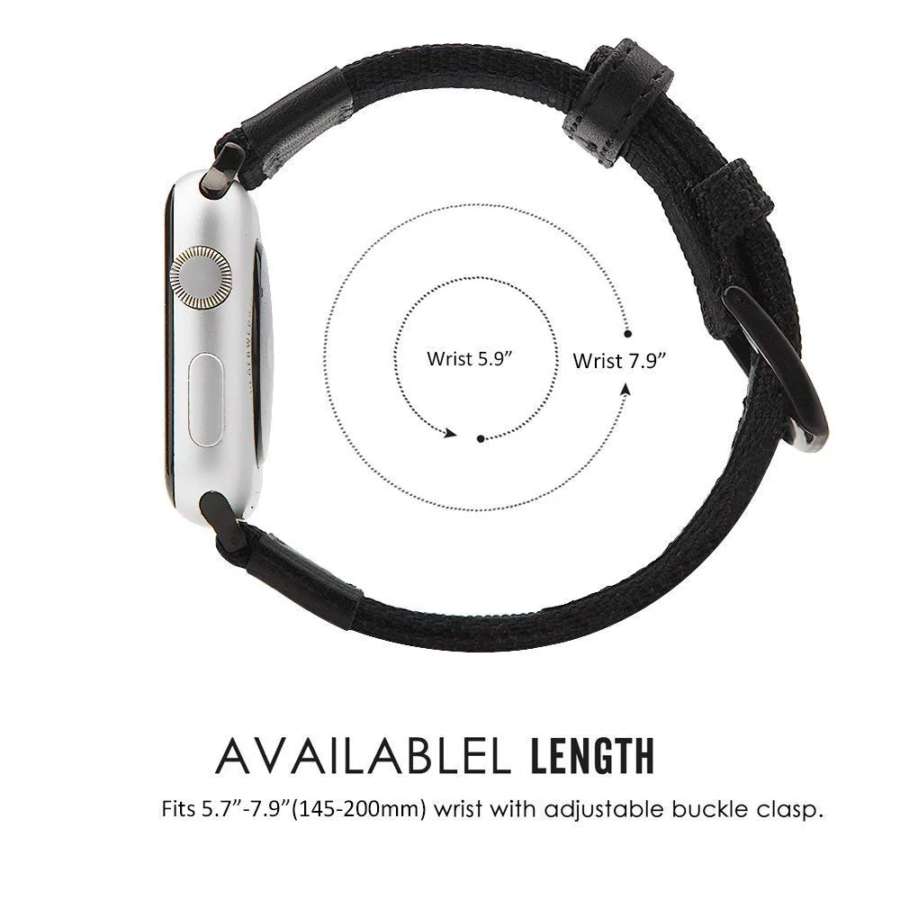 DL3 Mobilak Nylon Solo Loop Stretchy Straps For Apple Watch Band 49mm 45mm 44mm 42mm 41mm 40mm 38mm, Elastic Wristbands for iwatch Series 8 Ultra 7 6 5 4 3 2 1 Se (A. , 38MM/40MM/41MM) - A.Black