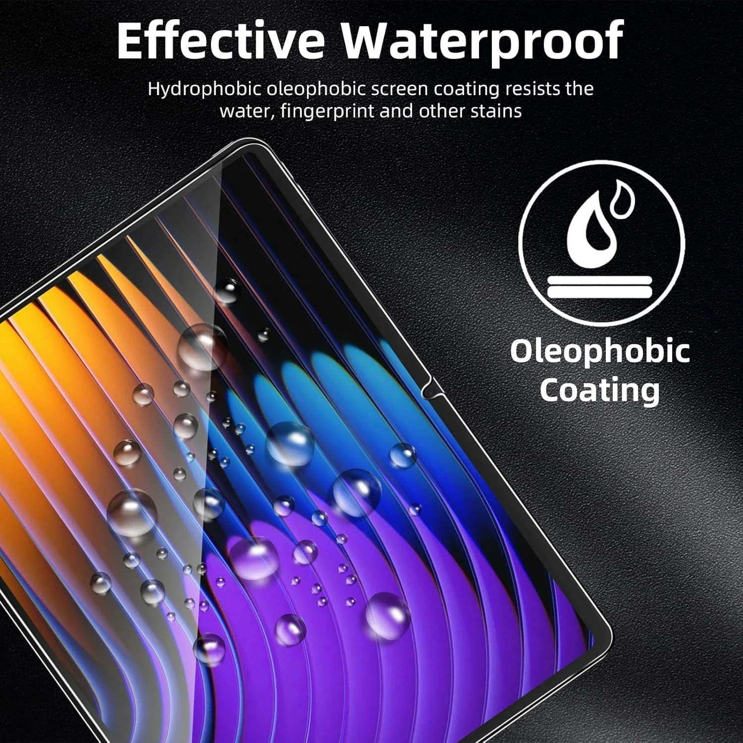 DL3 Mobilak Screen Protector For Xiaomi Pad 7 / Pad 7 Pro/Xiaomi Pad 8 / Pad 8 Pro 11.2 inches Tempered Glass Film [HD Crystal ] [Easy Installation] [Scratch Resistant] [9H Hardness] - Clear