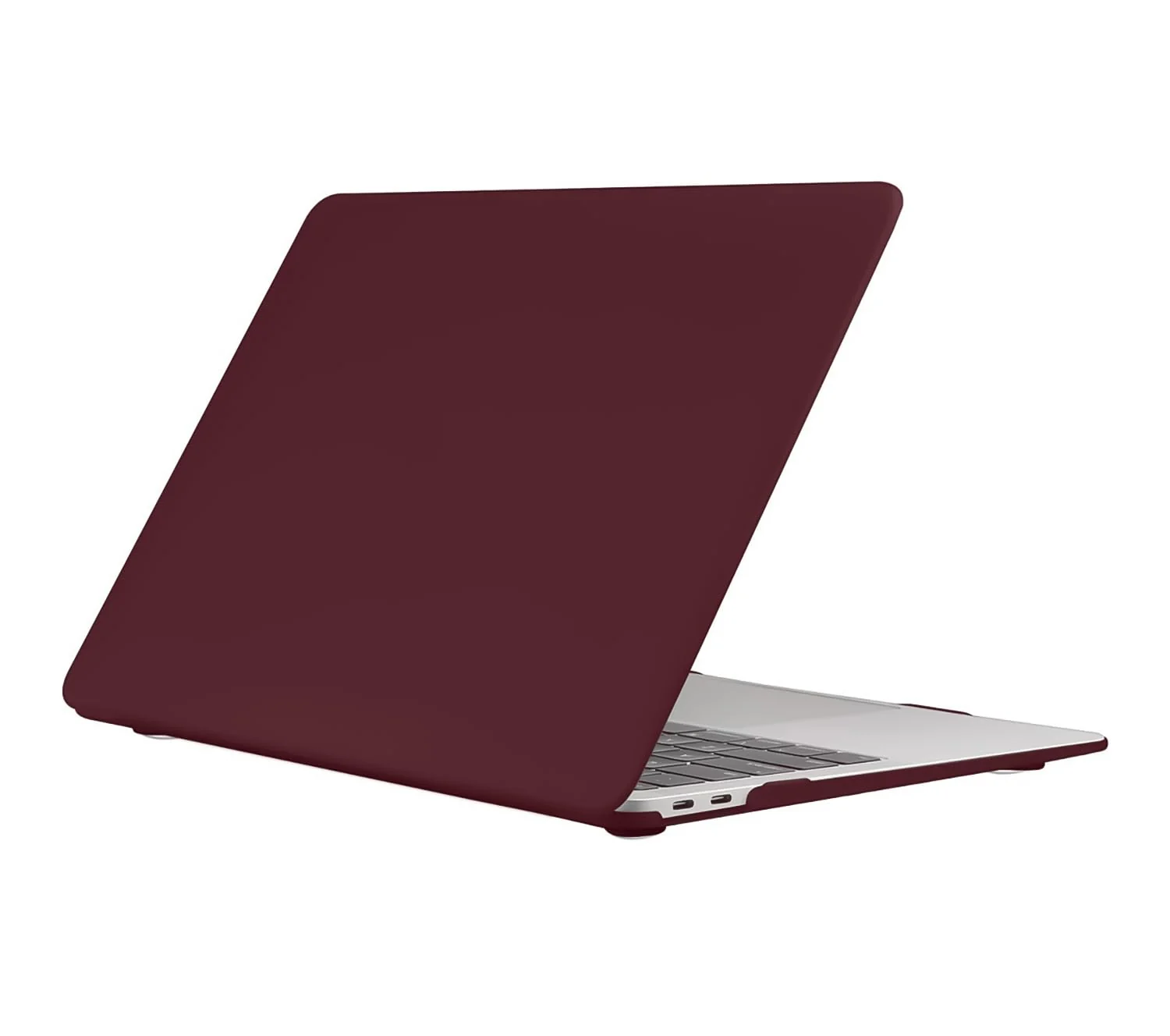DL3 Mobilak Case Compatible with MacBook Air 13 Inch (Models: A1369 & A1466, Older Version 2010-2017 Release), Slim Snap On Hard Shell Protective Cover - Plum