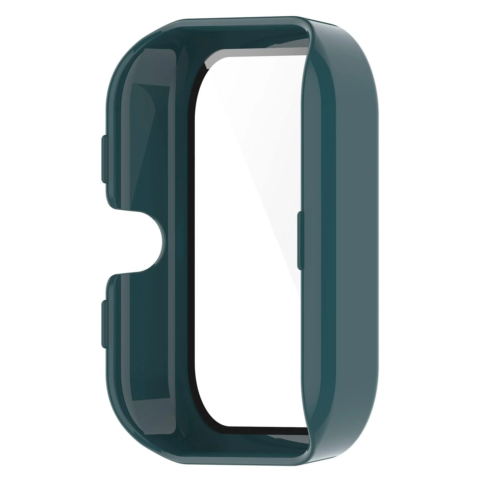 DL3 MOBILAK Full-Coverage Watch Case with Tempered Glass for Amazfit Bip 3 / Bip 3 Pro, Green