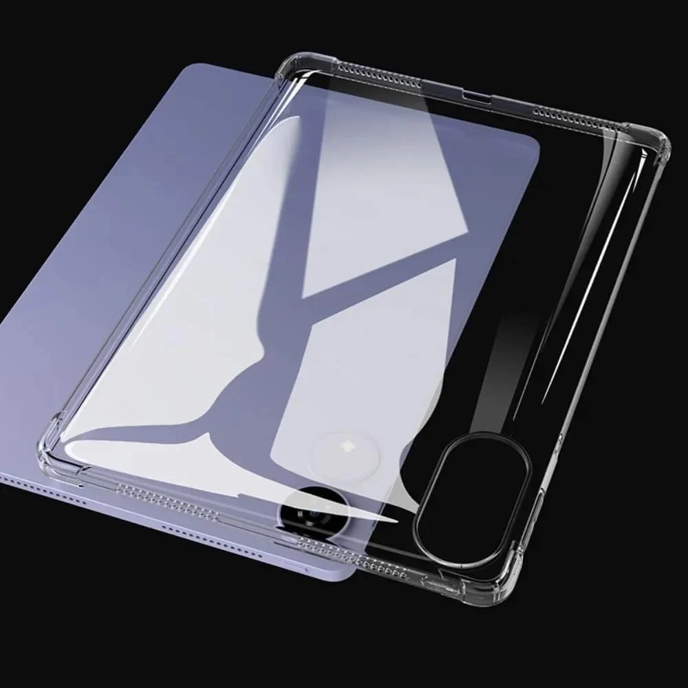 "DL3 Mobilak Case For Honor Pad V9 11.5"" 2025, Ultra Thin Silicone Shockproof Back Shell HD TPU Protective Cover - Clear"