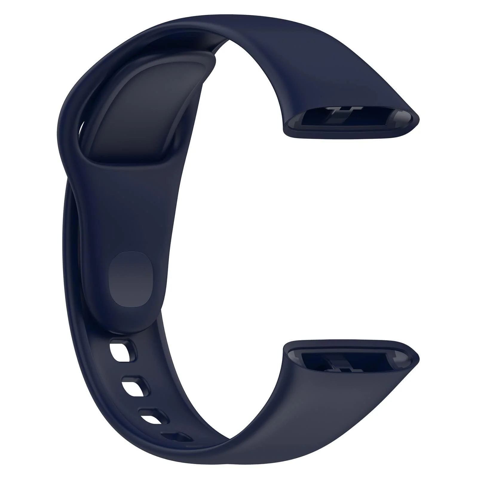 DL3 Mobilak Strap Watch Silicone Compatible With Xiaomi Redmi Watch 3, Sport Silicone Watch Band Wrist Strap, Bracelet Wristband Wrist Strap for Redmi Watch3 - Midnight Blue
