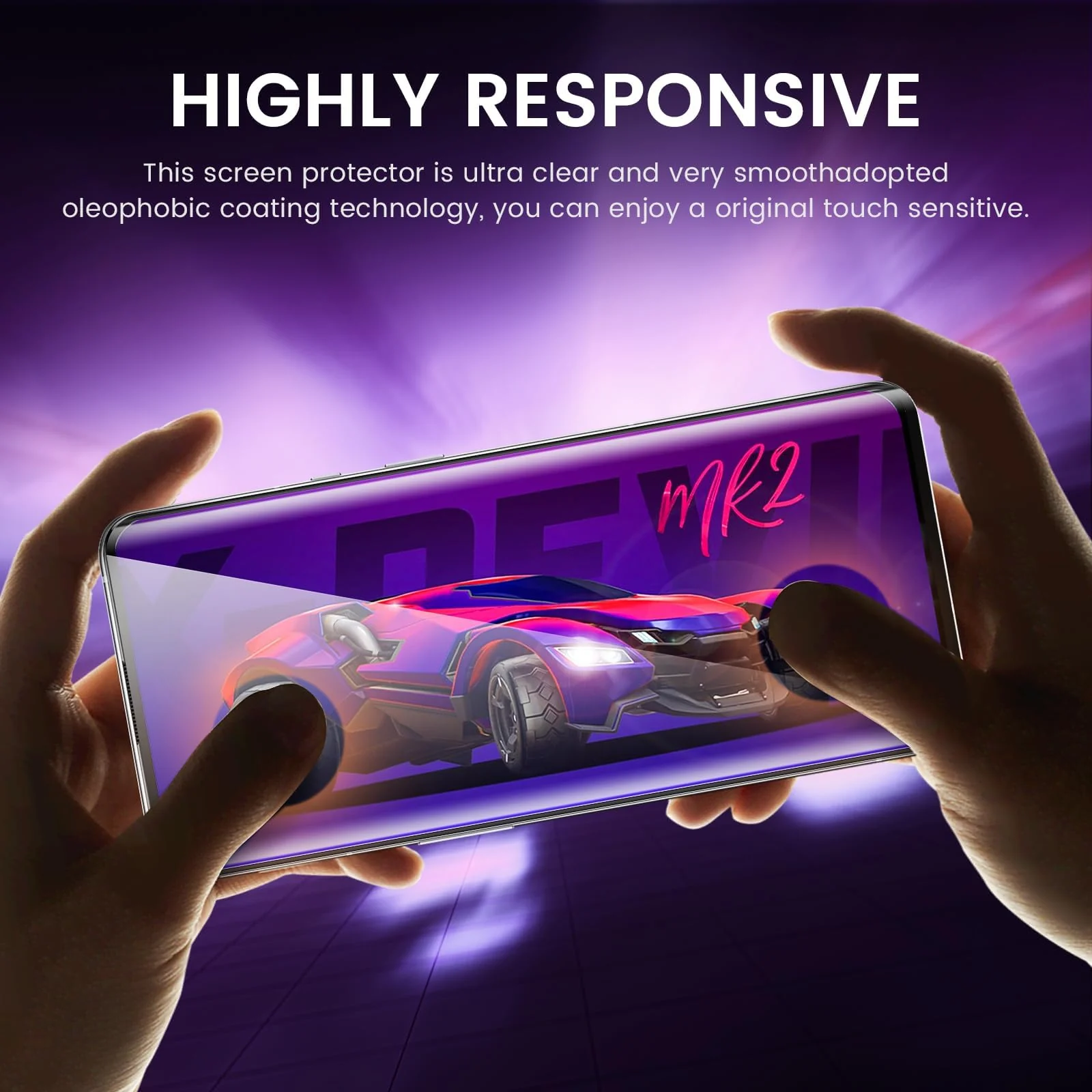 DL3 Mobilak Screen Protector for OnePlus 10 Pro/OnePlus 9 Pro, Tempered Glass Screen Saver Premium HD Protective, Scratch Resistant, NO-Bubble, 9H Hardness, Full Coverage Film - Clear