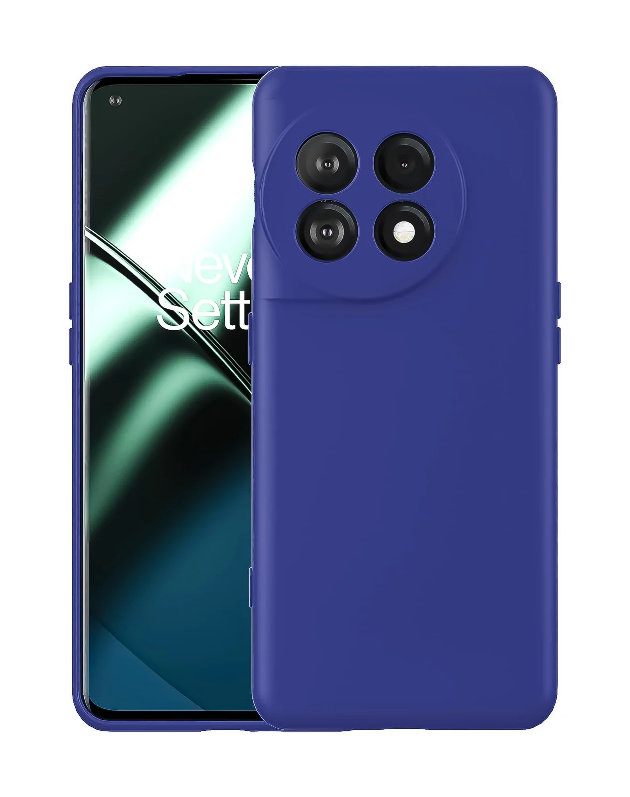 Dl3 Mobilak OnePlus 11R Case,Soft Flexible Silicone Gel Rubber Bumper Cover,Full Body Shockproof Protective Phone Case (Lavender)