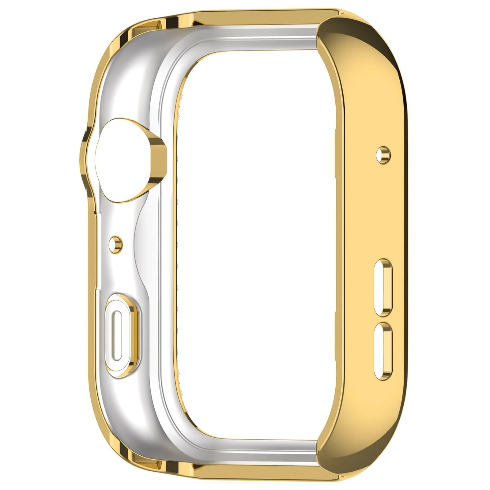 DL3 MOBILAK Crystal Bling Hard PC Watch Bumper for Huawei Watch Fit 5, Gold