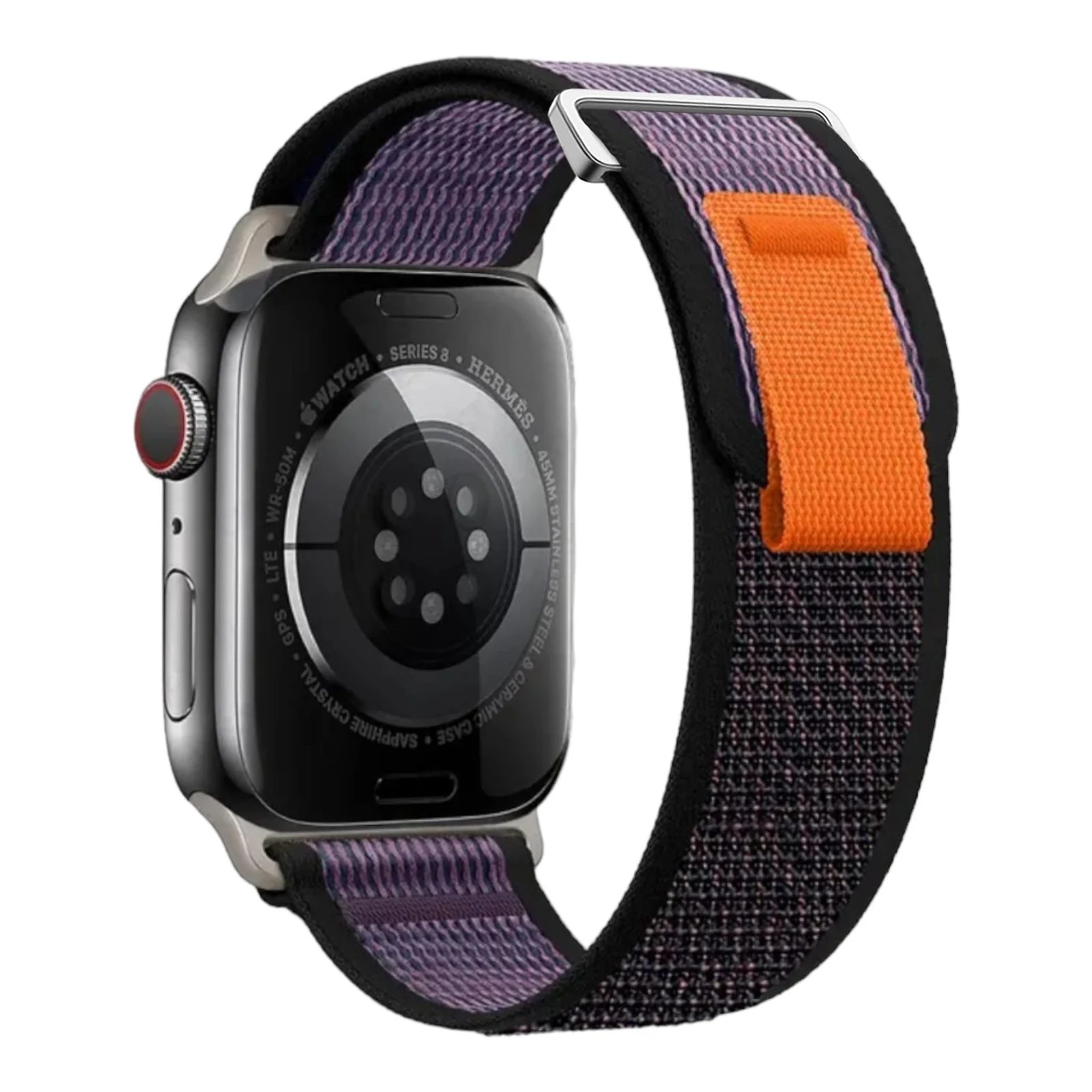 Dl3 Mobilak Compatible with Apple Watch Band 38MM 40MM 41MM Men Women, Rugged Alpine Loop Nylon Sport Bands with Titanium C-Hook Stap for iWatch Series SE 2 SE 9 8 7 6 5 4 3 2 1 (Turquoise)