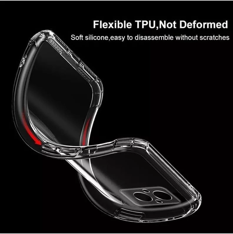 DL3 Mobilak Clear TPU Protective Case for Huawei Nova 13 Pro with Camera Protection and Shockproof Design - Clear