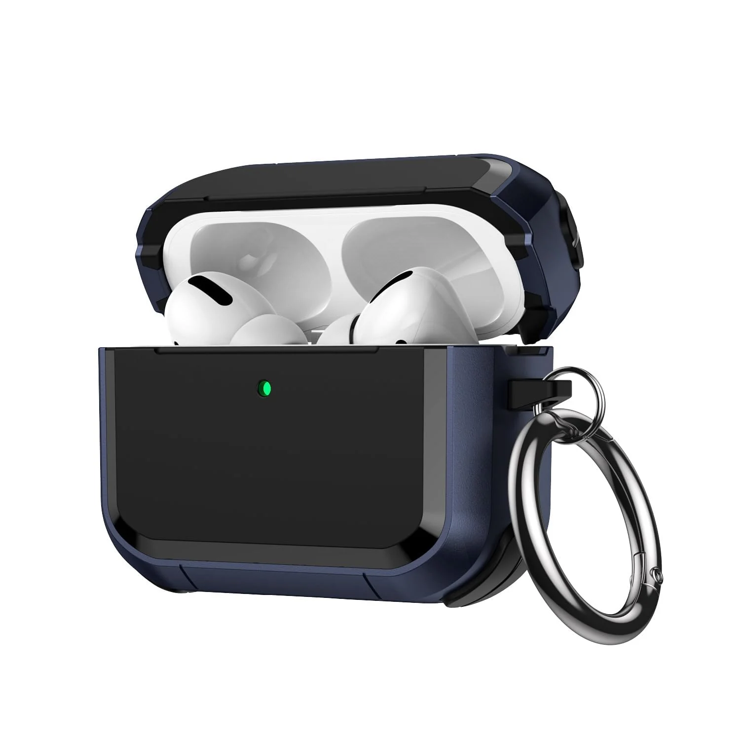 DL3 Mobilak for AirPods Pro 3 Case Cover, Military TPU Full Body Protective Case Shockproof for Apple AirPod Pro 3nd Generation Wireless Charging Case with Carabiner Designed