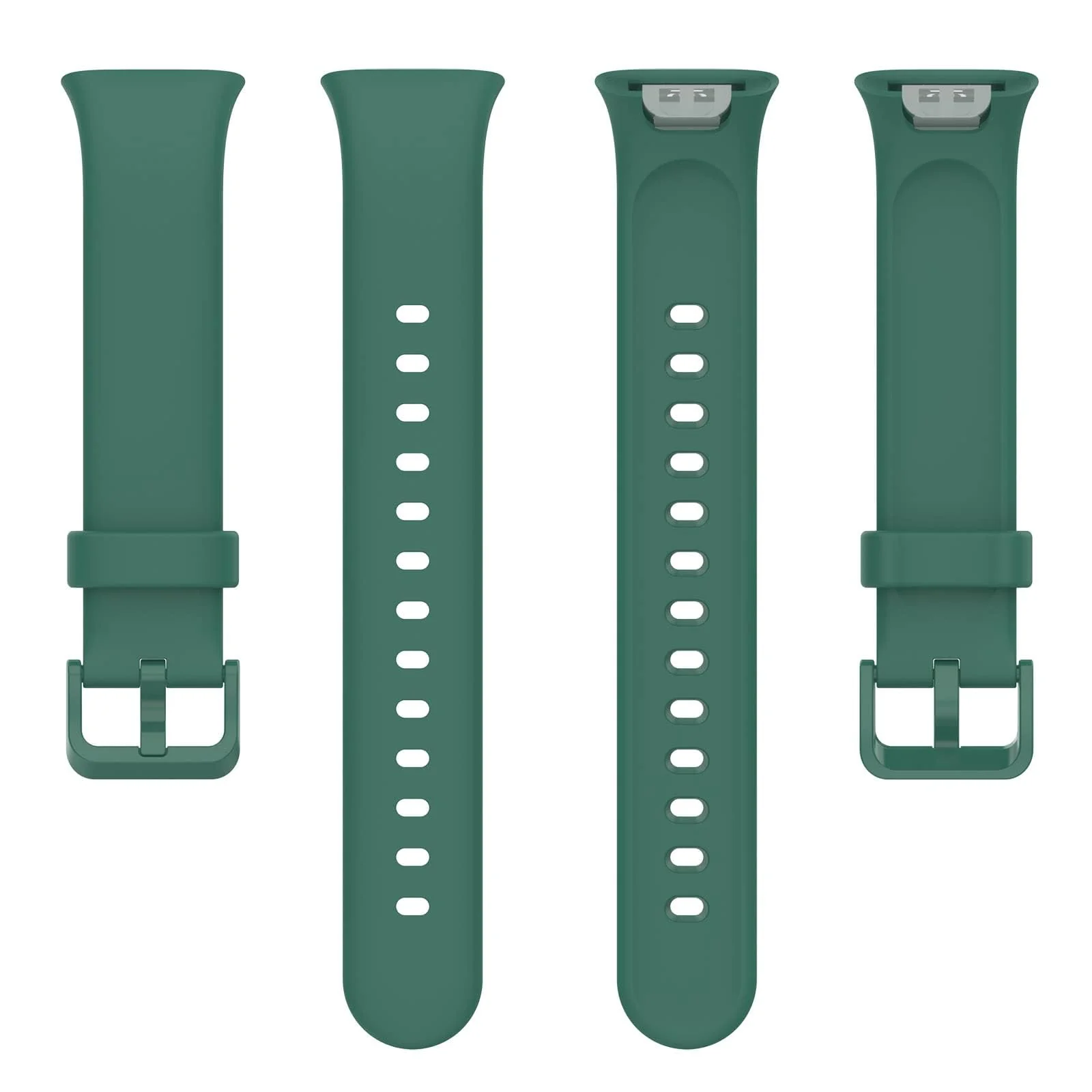 DL3 Mobilak Bands Compatible with Xiaomi Mi Band 7 Pro Watch Replacement Soft Durable Colourful Silicone Watch Band Sports Strap Wristband for Mi Band 7 Pro Smartwatch Accessories - Green
