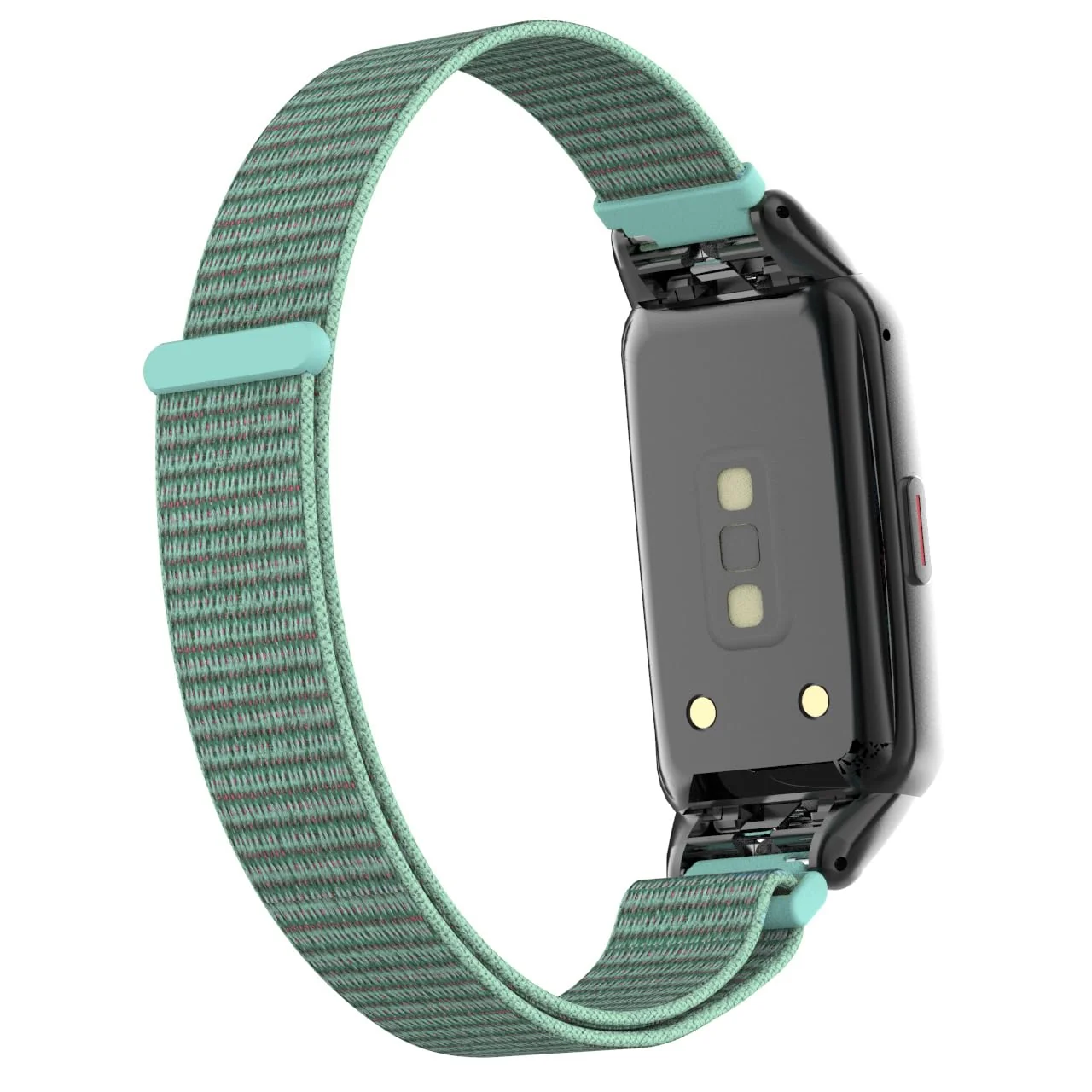 DL3 Mobilak Nylon Band for Honor Band 6/Huawei Band 6 Pro/Huawei Band 6, Nylon Watch Strap Sport Wristband Soft Replacement Watch Strap Adjusable Wrist for Women Men - Turquoise