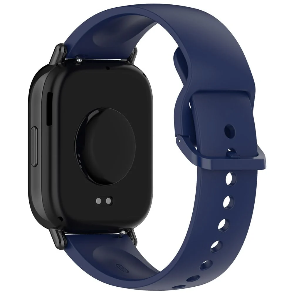 DL3 Mobilak Straps Compatible with Xiaomi Redmi Watch 5 Active/Redmi Watch 5 Lite Bracelet, 22mm Soft Silicone Replacement Band Sports Strap Wristbands [Wear-resistant] [breathable] - Blue