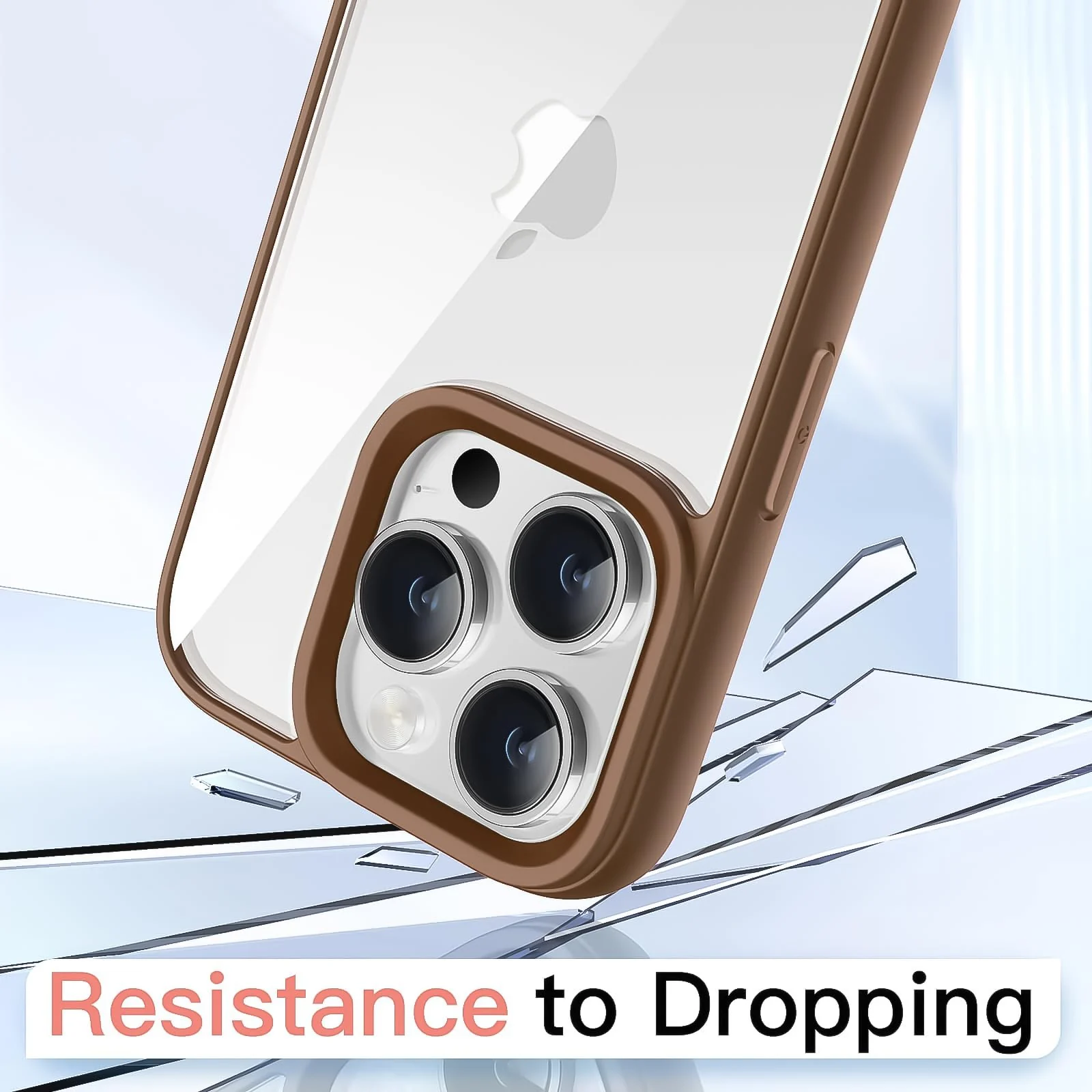 DL3 Mobilak Clear Protective Case for iPhone 11 - Desert Brown