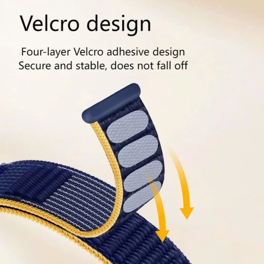 DL3 Mobilak Nylon Strap for Redmi Smart Band 2 / Xiaomi Smart Band 8 Active, Sports Bracelet and Replacement Strap Soft Breathable for Xiaomi Mi Band 8 Active/Redmi Band 2 for Men Women - Ice Blue