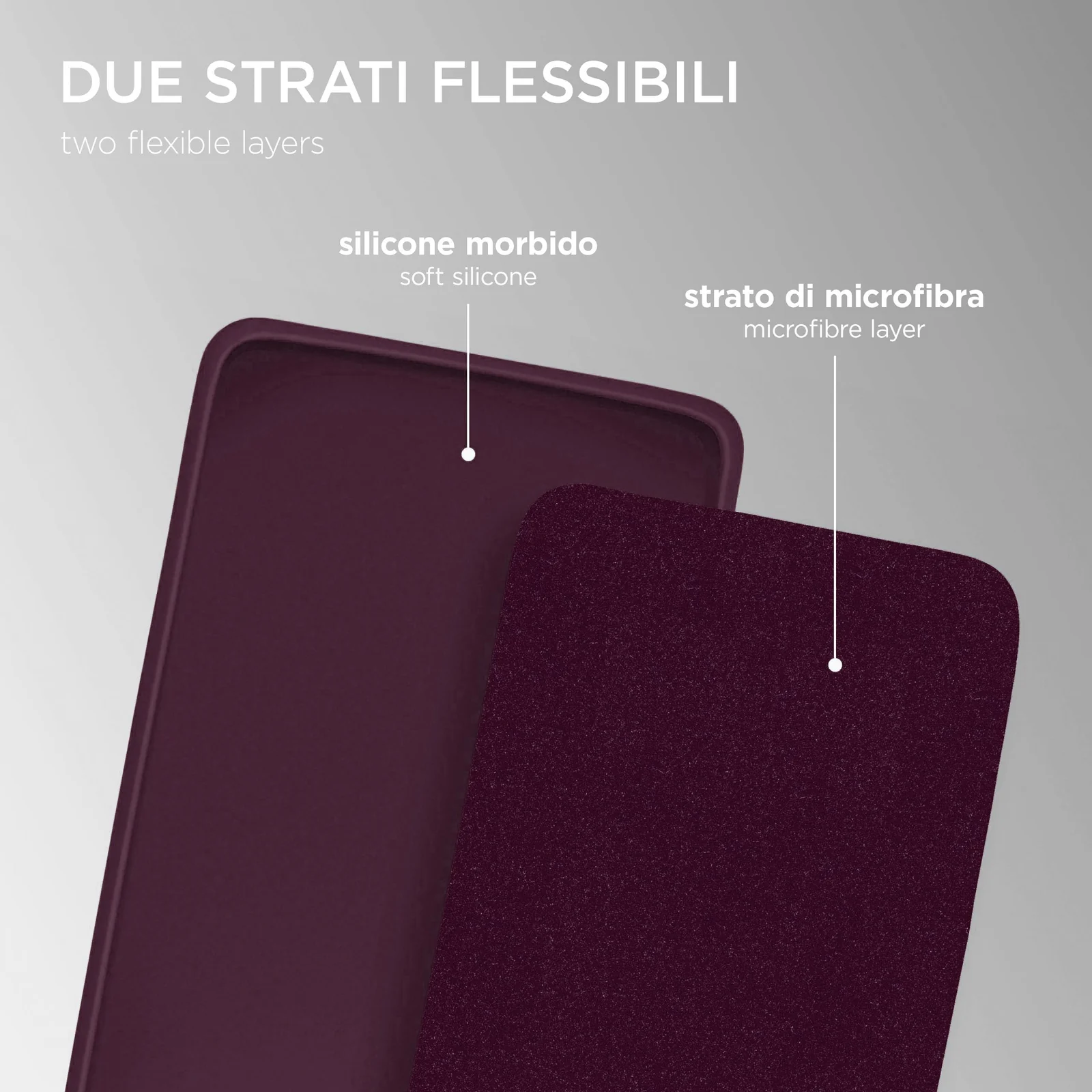 DL3 Mobilak Samsung Galaxy M31 Case, Soft Flexible Silicone Gel Rubber Bumper Cover, Full Body Shockproof Protective Phone Case (Win Red) - Wine Red