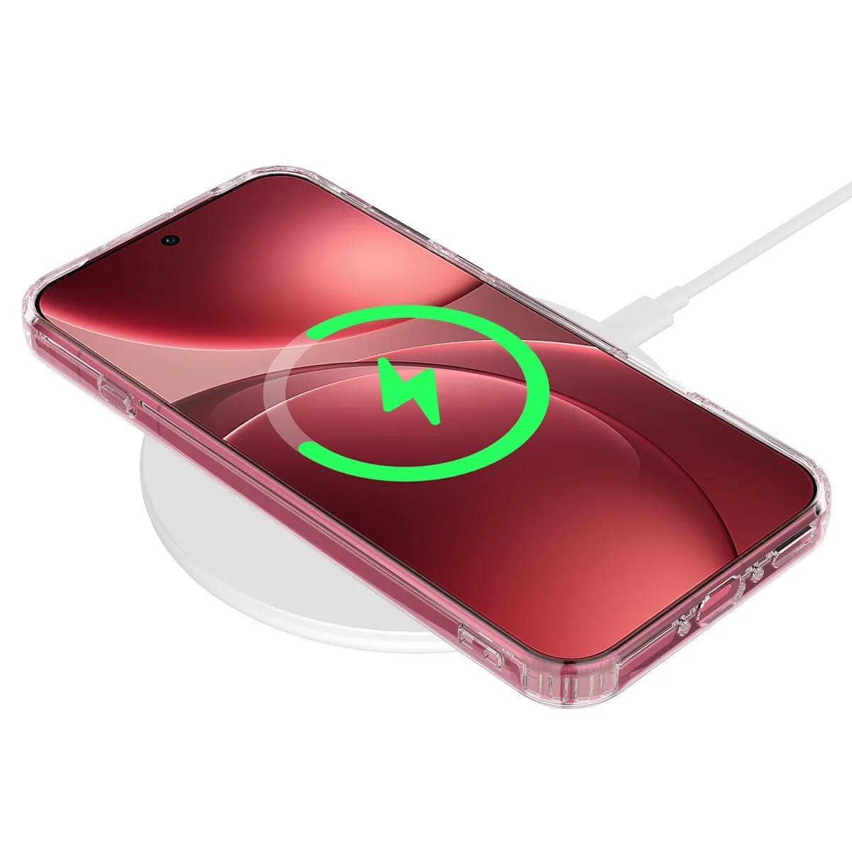 MOBIGON Slim Magnetic MagSafe-Compatible Phone Case for OPPO Find X9 Pro, Clear
