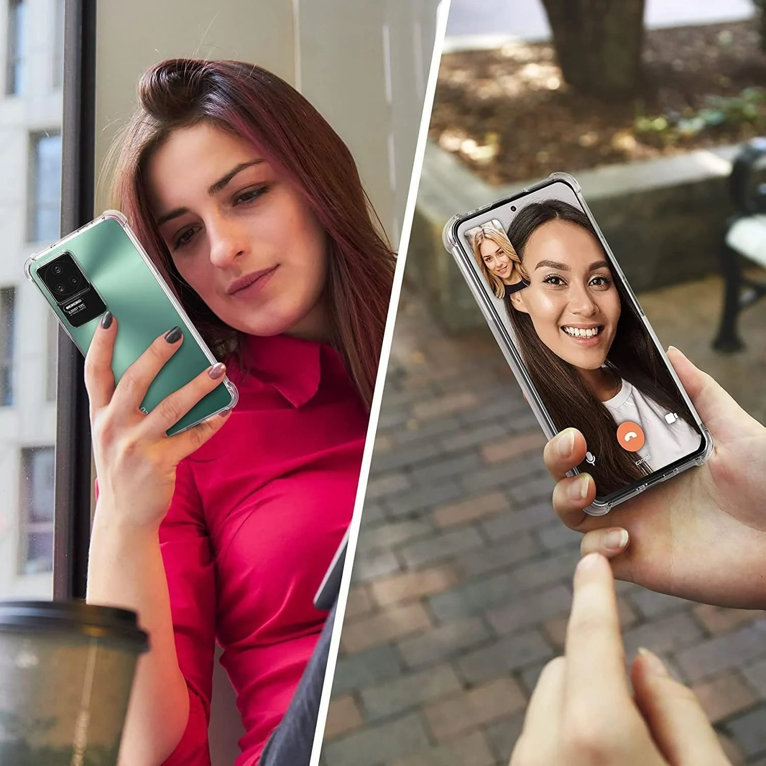 DL3 Mobilak Clear TPU Case for Xiaomi Poco F4, Camera protection, Shock-absorbing protection, Non-slip grip - Clear